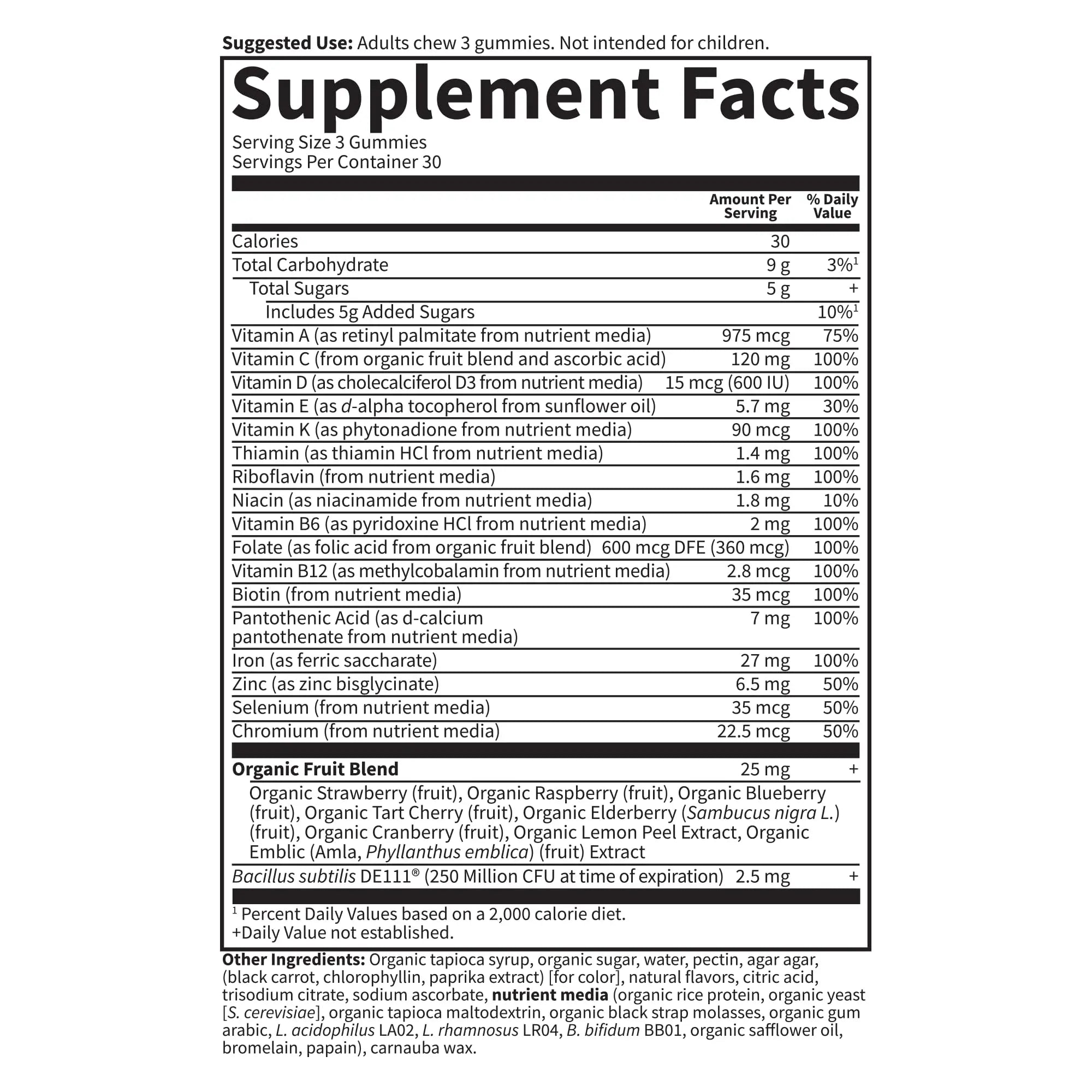 Essential Prenatal Gummy Vitamins for Women with Iron: Folate, Biotin, D3 & B12 + Probiotics for Digestion, Vitamin Code Multivitamin Garden of LifeAu supplements
