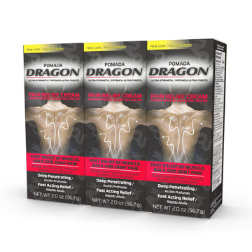 Dragon - Ultra Strength Pain Relief Cream for Muscle, Back and Joint Pain Cream, 2 Ounce (Pack of 3) DragonAu supplements