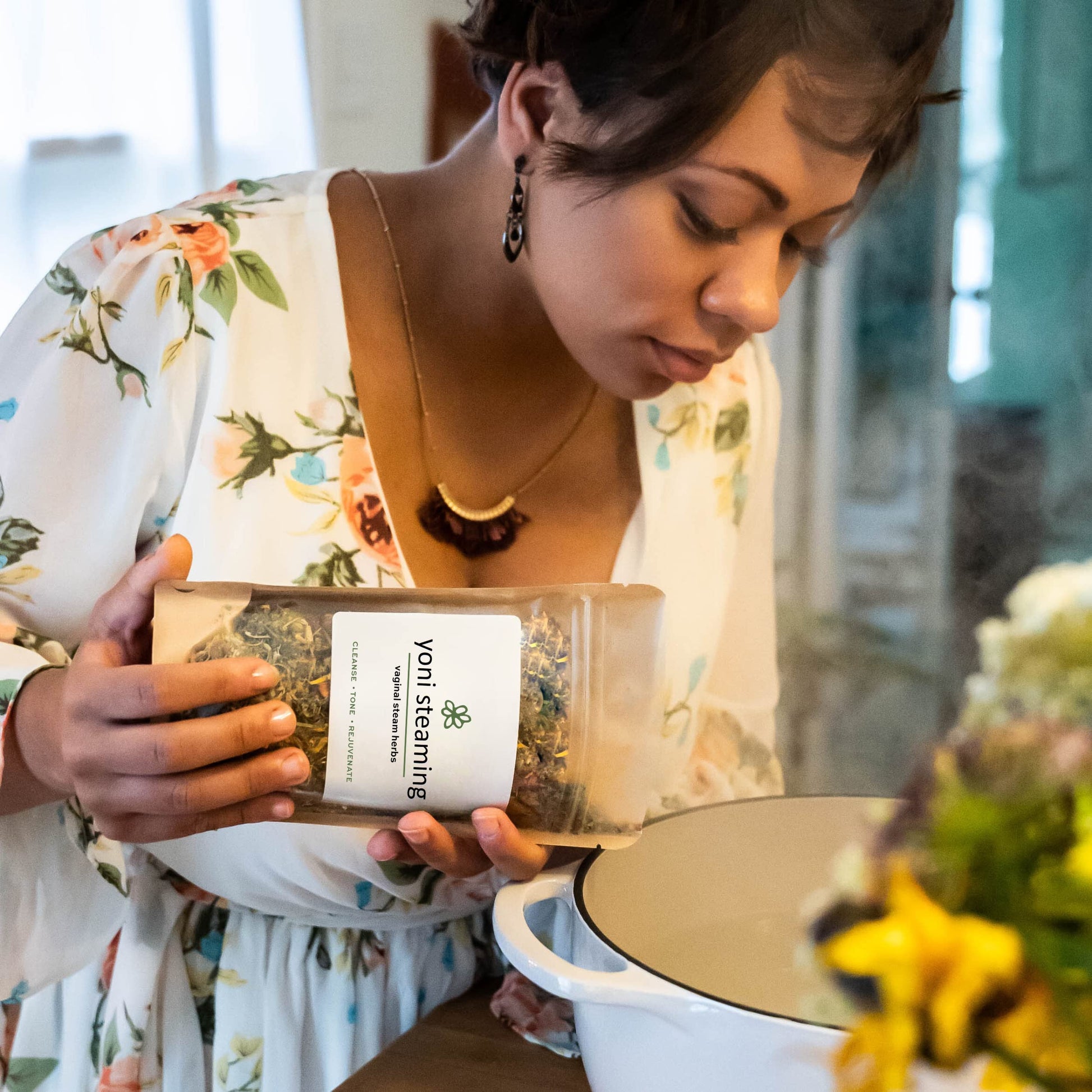 Yoni Steaming Herbs (5 Steams) | Cleansing + Gentle Formula | Formulated by Trained Herbalist WILDFLOWER WELLNESSAu supplements