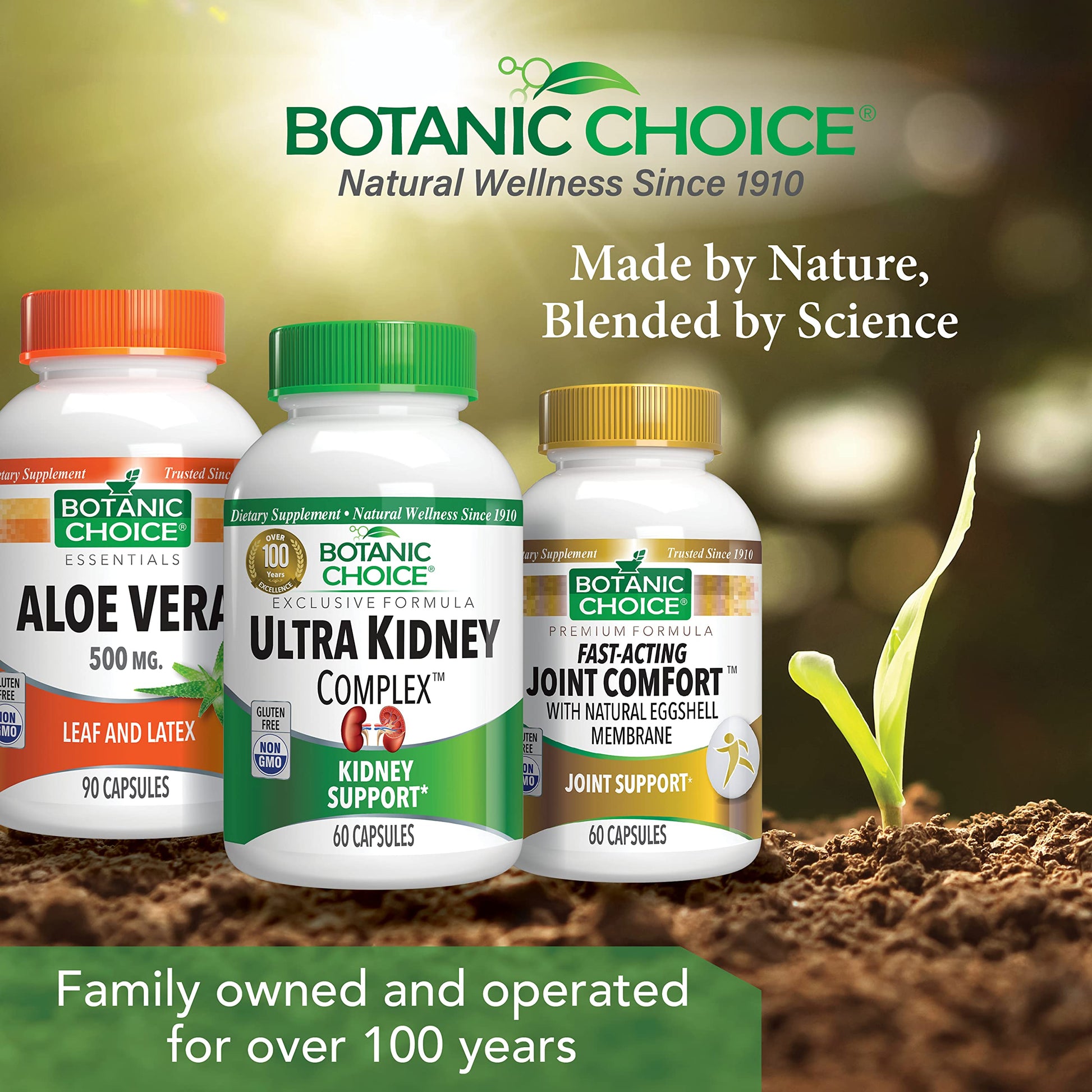 Botanic Choice Ultra Kidney Complex - Optimal Kidney Support with Milk Thistle, Green Tea & More- 60 Capsules Botanic ChoiceAu supplements