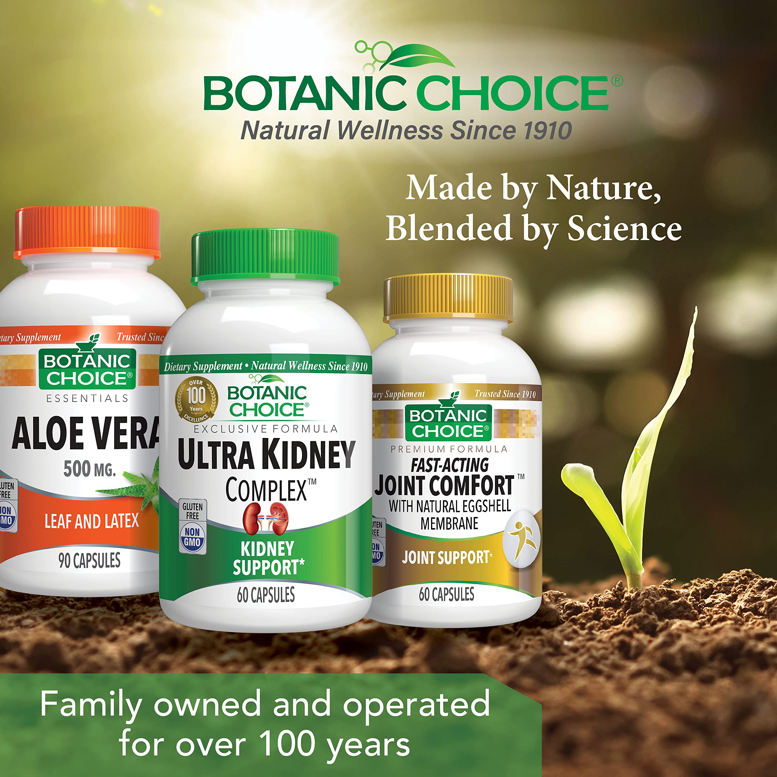 Botanic Choice Ultra Kidney Complex - Optimal Kidney Support with Milk Thistle, Green Tea & More- 60 Capsules Botanic ChoiceAu supplements