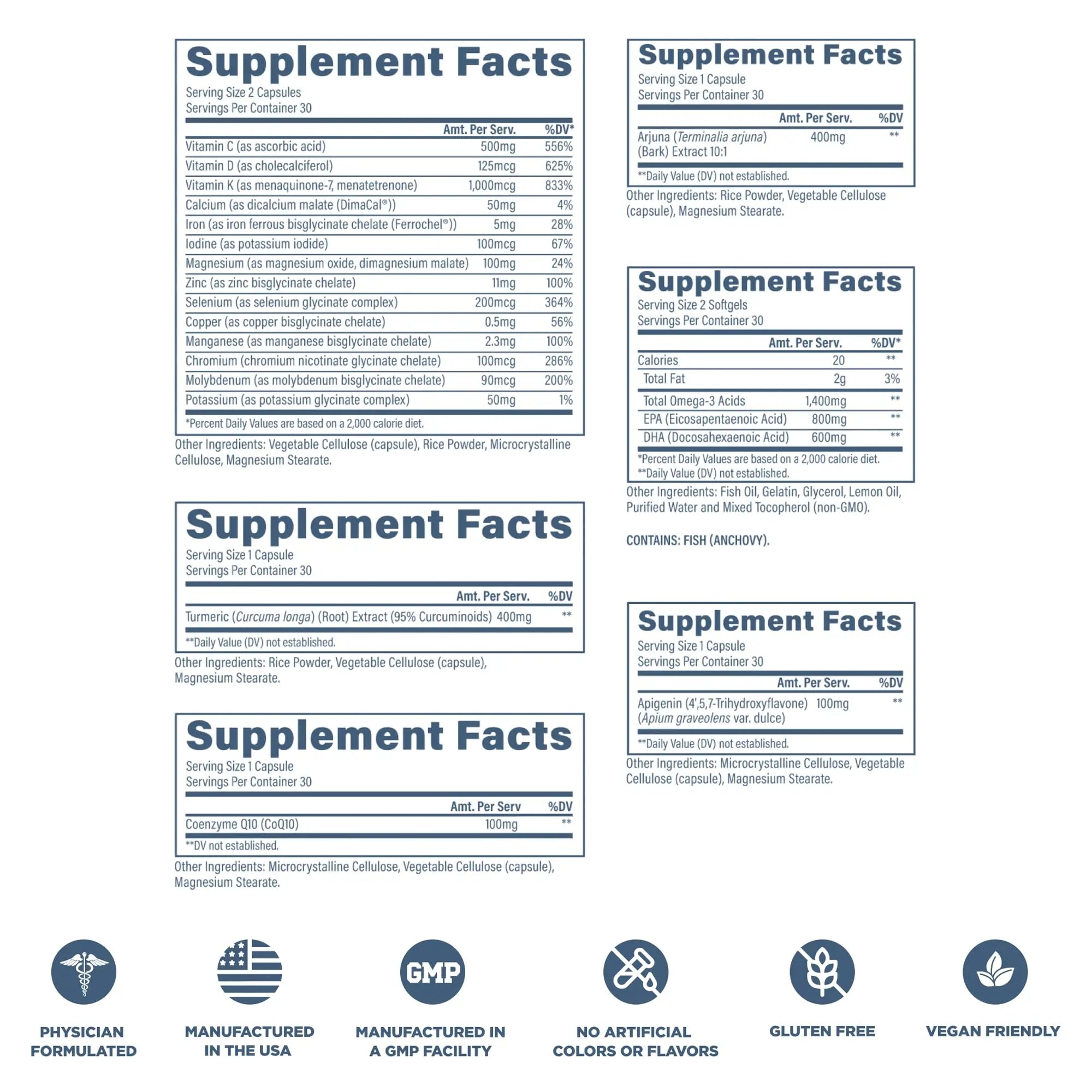 Revive MD Essential Vitamin Packs for Men & Women – Daily Multivitamin Packets with Arjuna & Turmeric Extract – Supports Heart, Joint & Organ Health ReviveAu supplements
