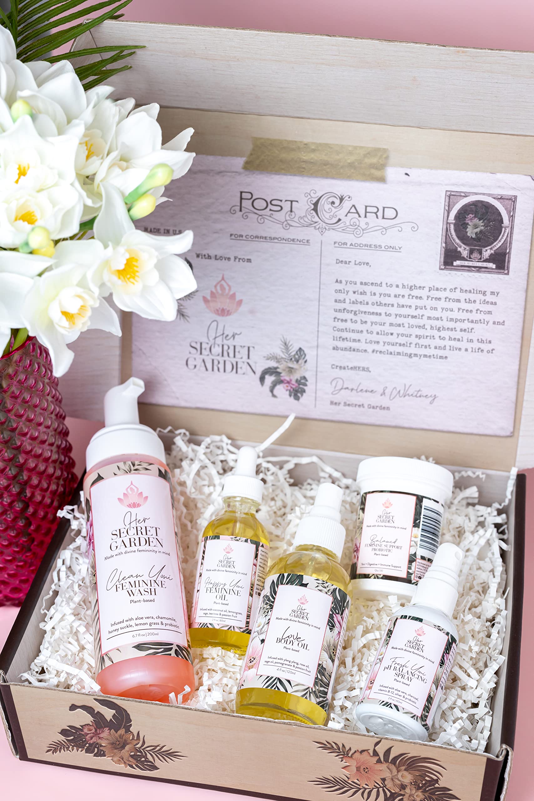 Her SECRET GARDEN Fresh Yoni - Feminine Spray 2oz, plant-based soothing mist all natural Her SECRET GARDENAu supplements