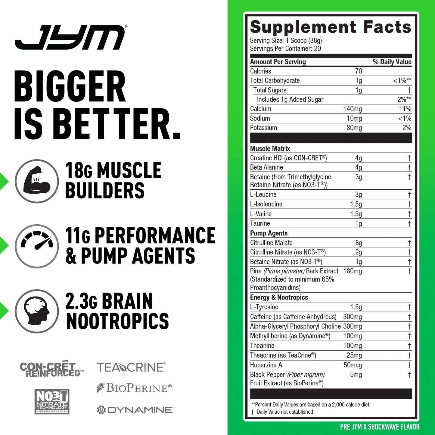 PRE JYM X - Shockwave JYM Supplement ScienceUS supplements