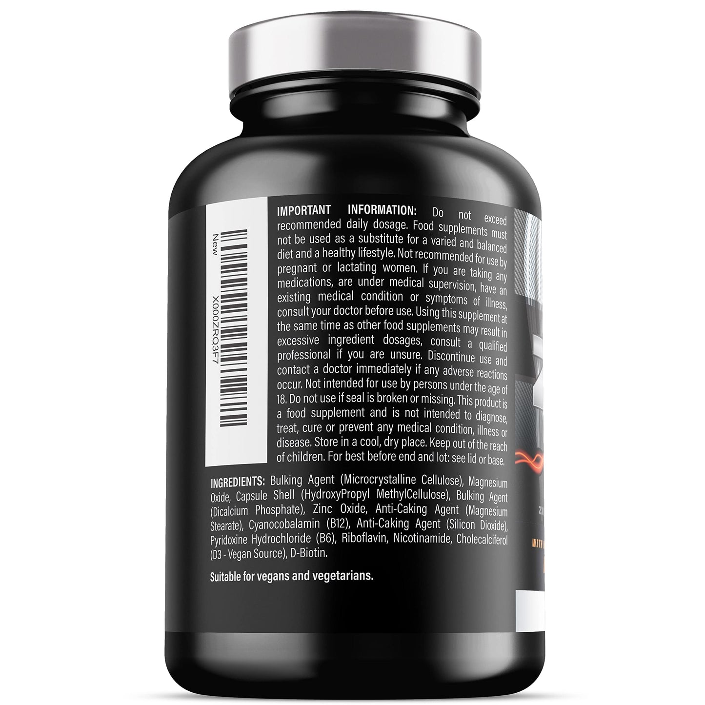 ZM6 - High Strength Zinc Magnesium Supplement - Zinc and Magnesium Tablets Iron Labs NutritionUS supplements