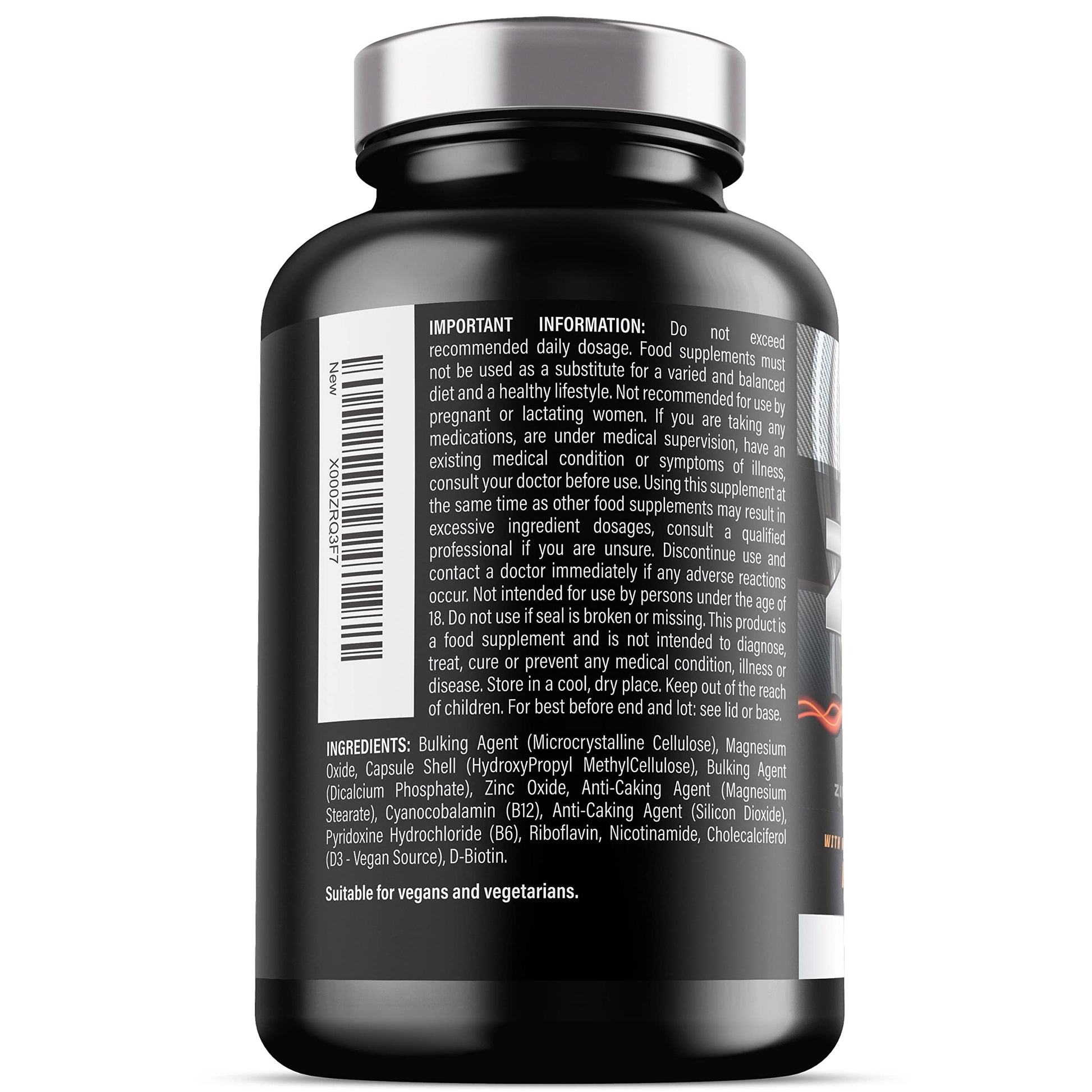 ZM6 - High Strength Zinc Magnesium Supplement - Zinc and Magnesium Tablets Iron Labs NutritionUS supplements