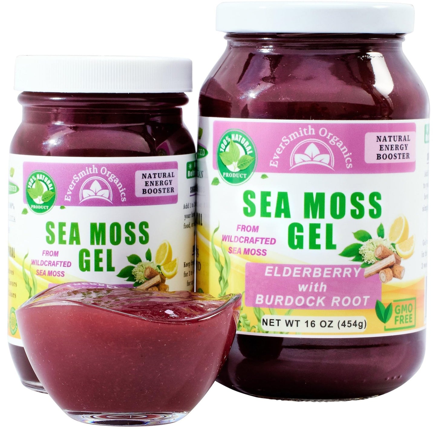 EverSmith Organics - Wildcrafted Irish Sea Moss Gel | Made in USA | Rich in Vitamins EverSmith OrganicsUS supplements