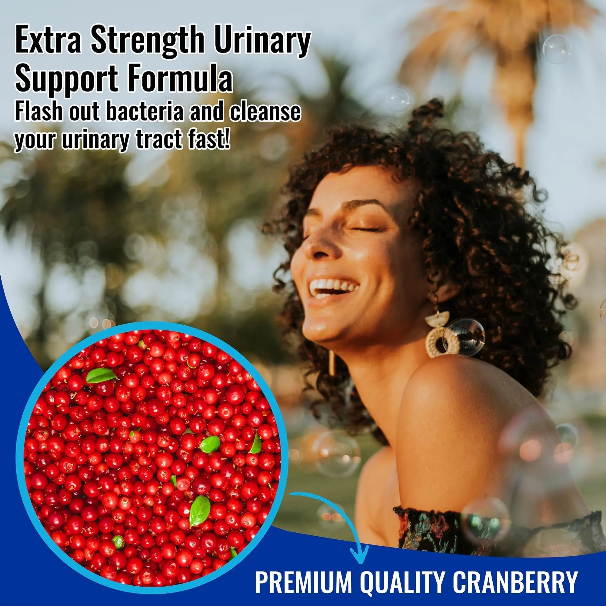 Sunshine Vitamins Bladder-EEZ | All-Natural Bladder Infection UTI Relief Support for Women with D-Mannose | Urinary Tract Infection Health with Immune System Support (1 Bottle of 120 Capsules) Sunshine VitaminsAu supplements