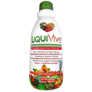 LiquiVive Liquid Vitamins Mega Nutrition | Vegetarian Daily Multivitamin Balance Immune Support Booster Superfood of Nature | Vitamin C D3 A B12 E K | Life MiracleAu supplements