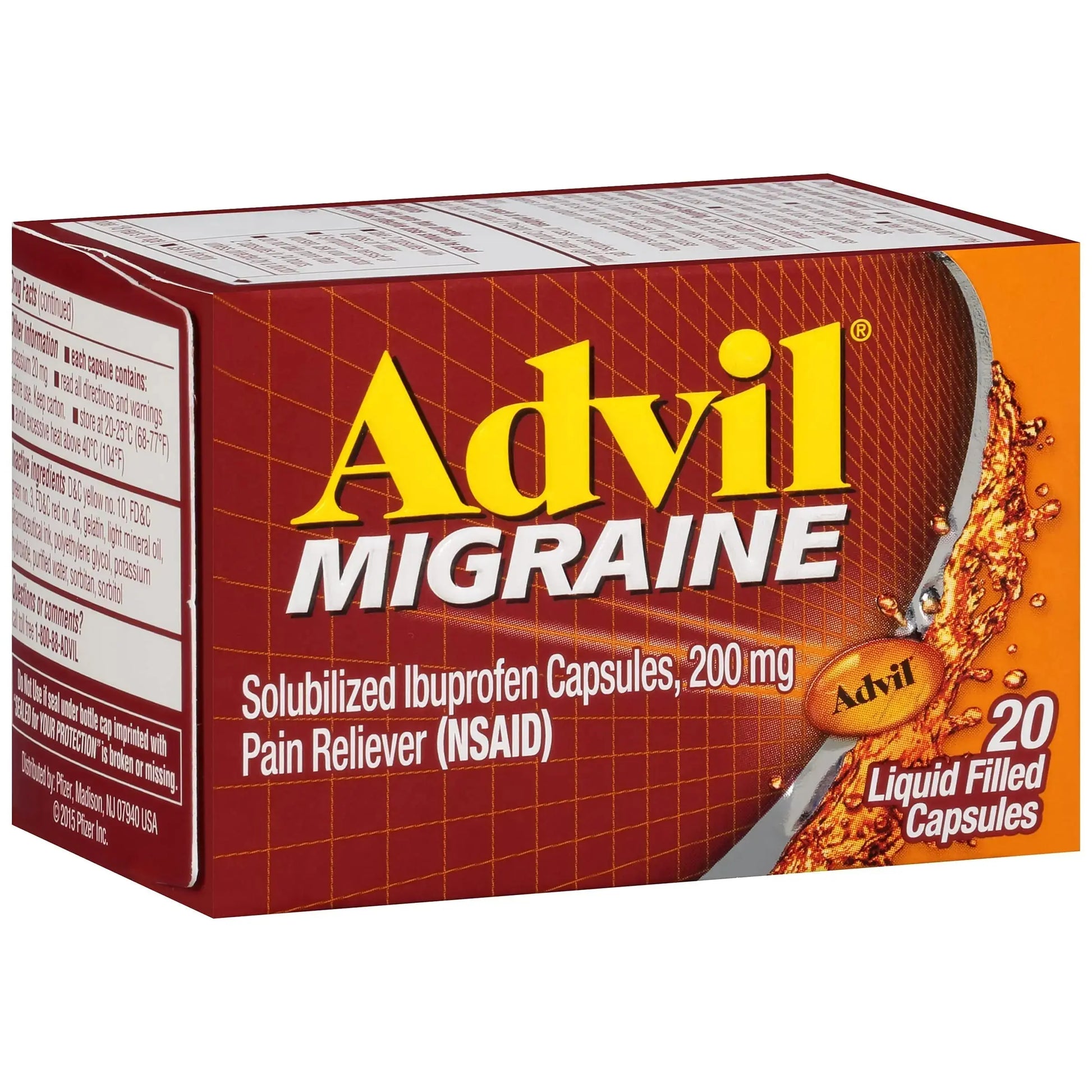 Advil 200 mg Liquid Filled Capsules 20 ea AdvilAu supplements