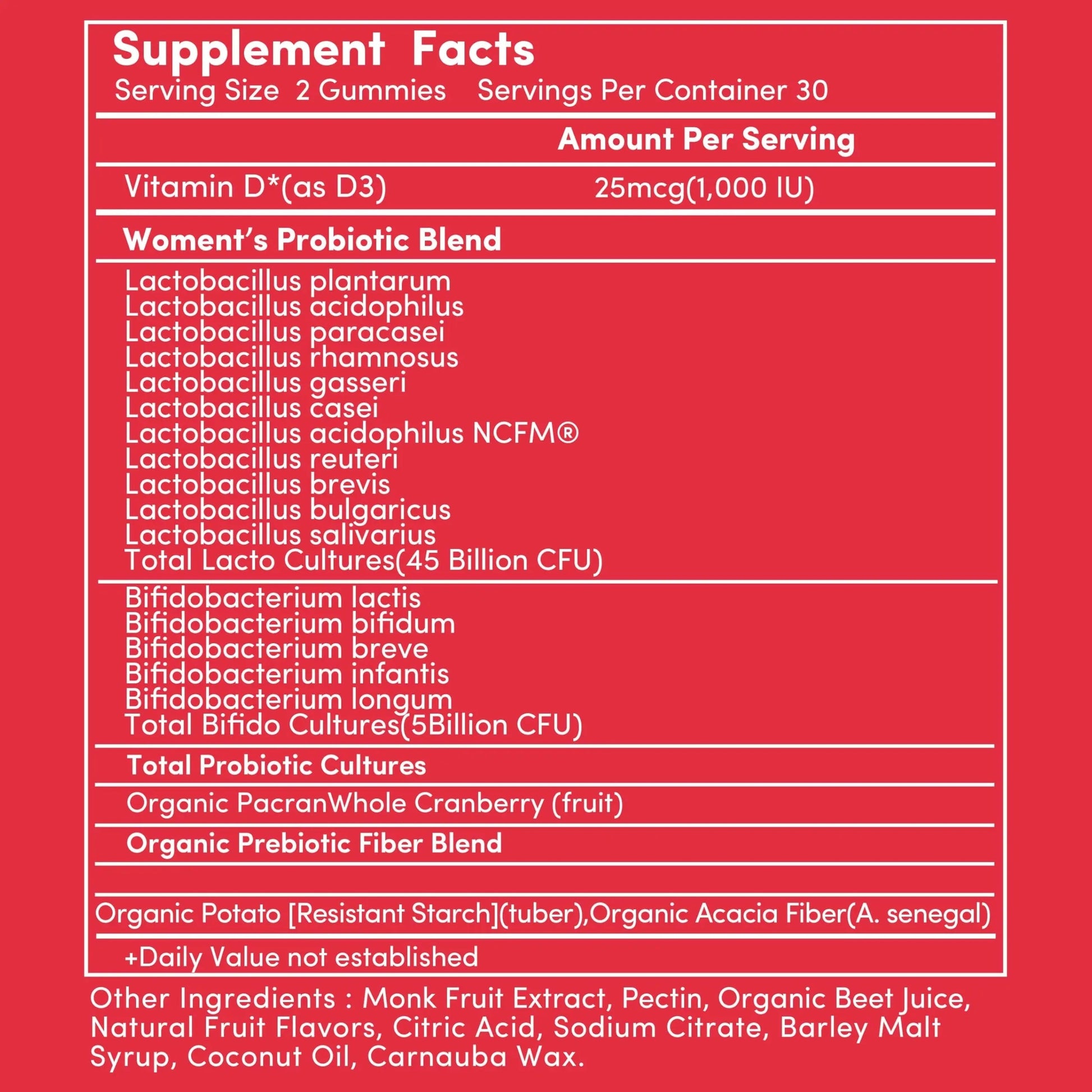 Cranberry Gummies UTI Treatment for Women | Urinary Tract Support for Women | Daily UTI Defense with Cranberry & Probiotics | Promotes Urinary Comfort & Normal Frequency | 60 Gummies Terramed Just Think ComfortAu supplements
