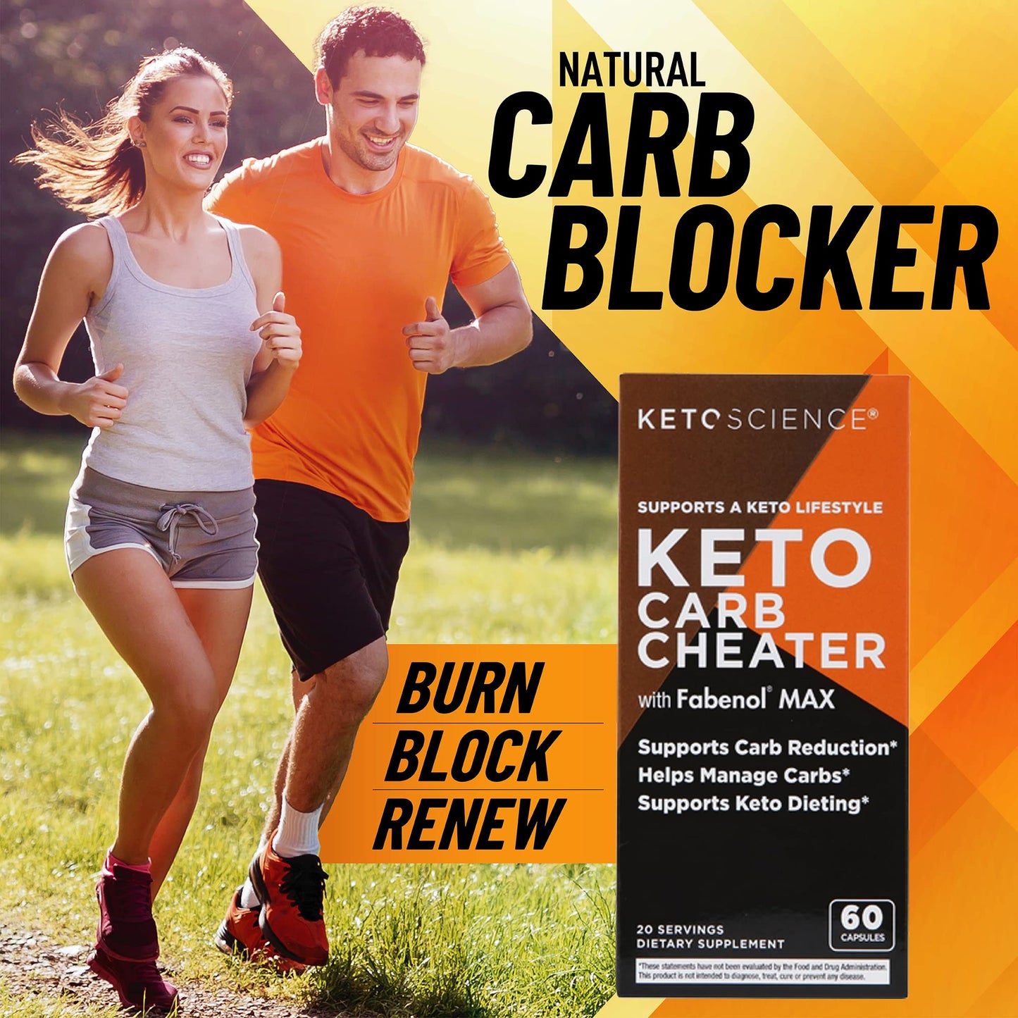 Keto Science Keto Carb Cheater, Supports Carb Reduction, Helps Manage Carbs, Supports Keto ScienceUS supplements