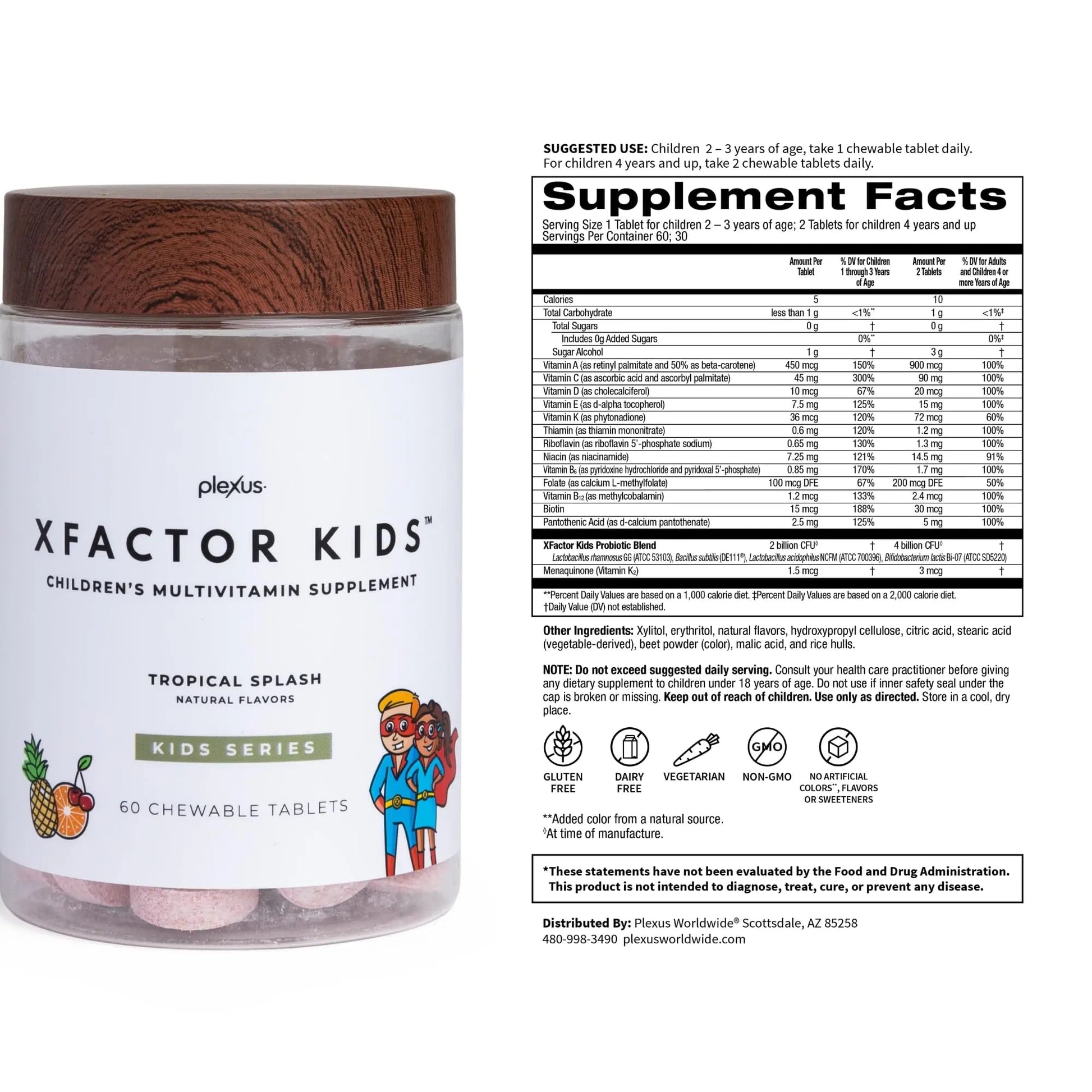 Plexus® Xfactor Kids™ PlexusAu supplements