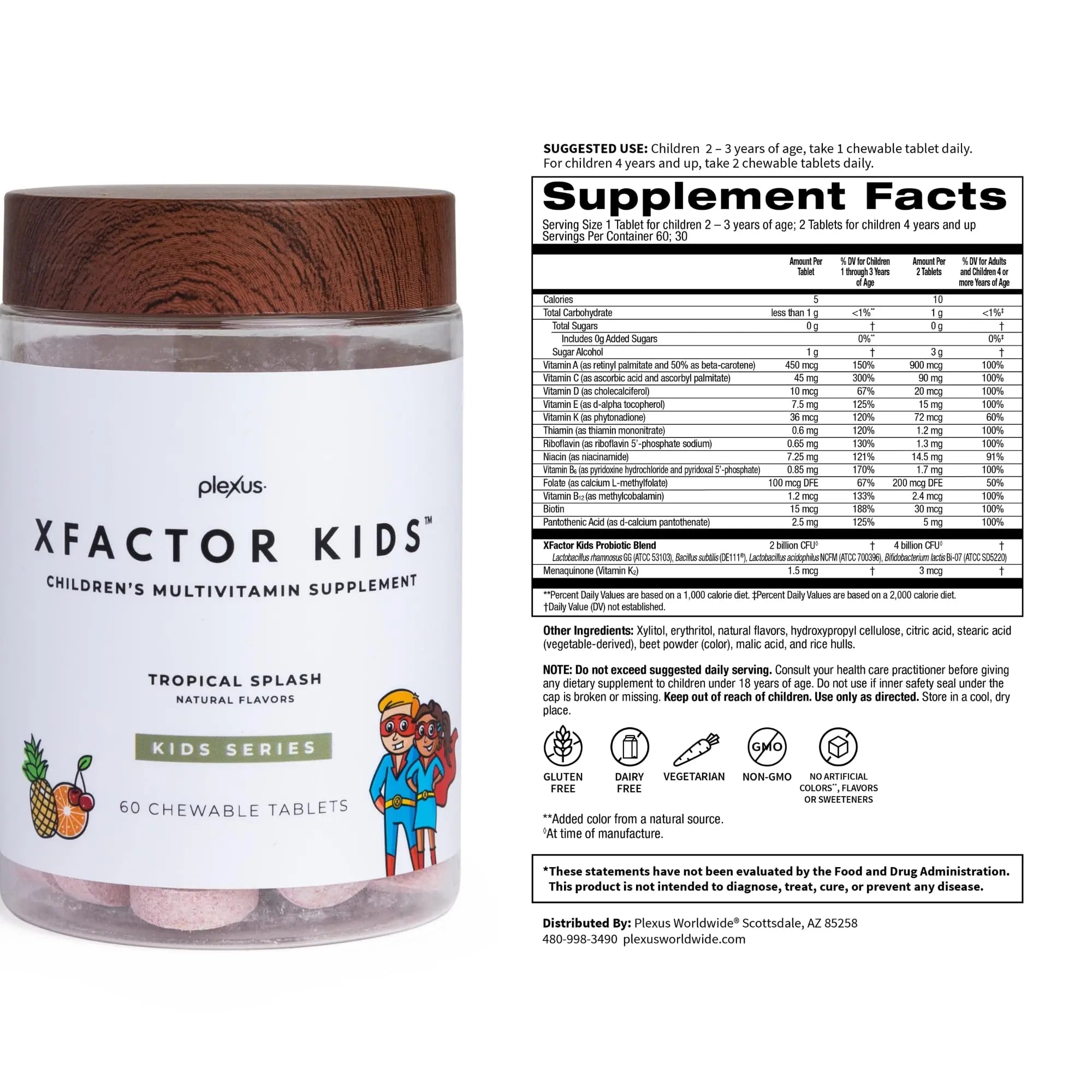 Plexus® Xfactor Kids™ PlexusAu supplements