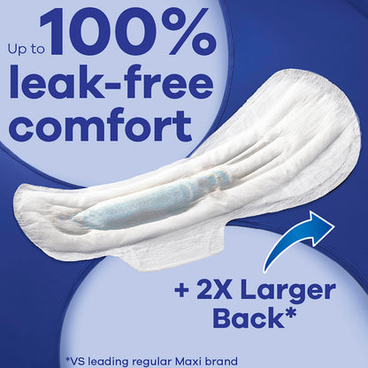 Always Maxi Feminine Pads for Women, Size 5 Extra Heavy Overnight AlwaysUS supplements