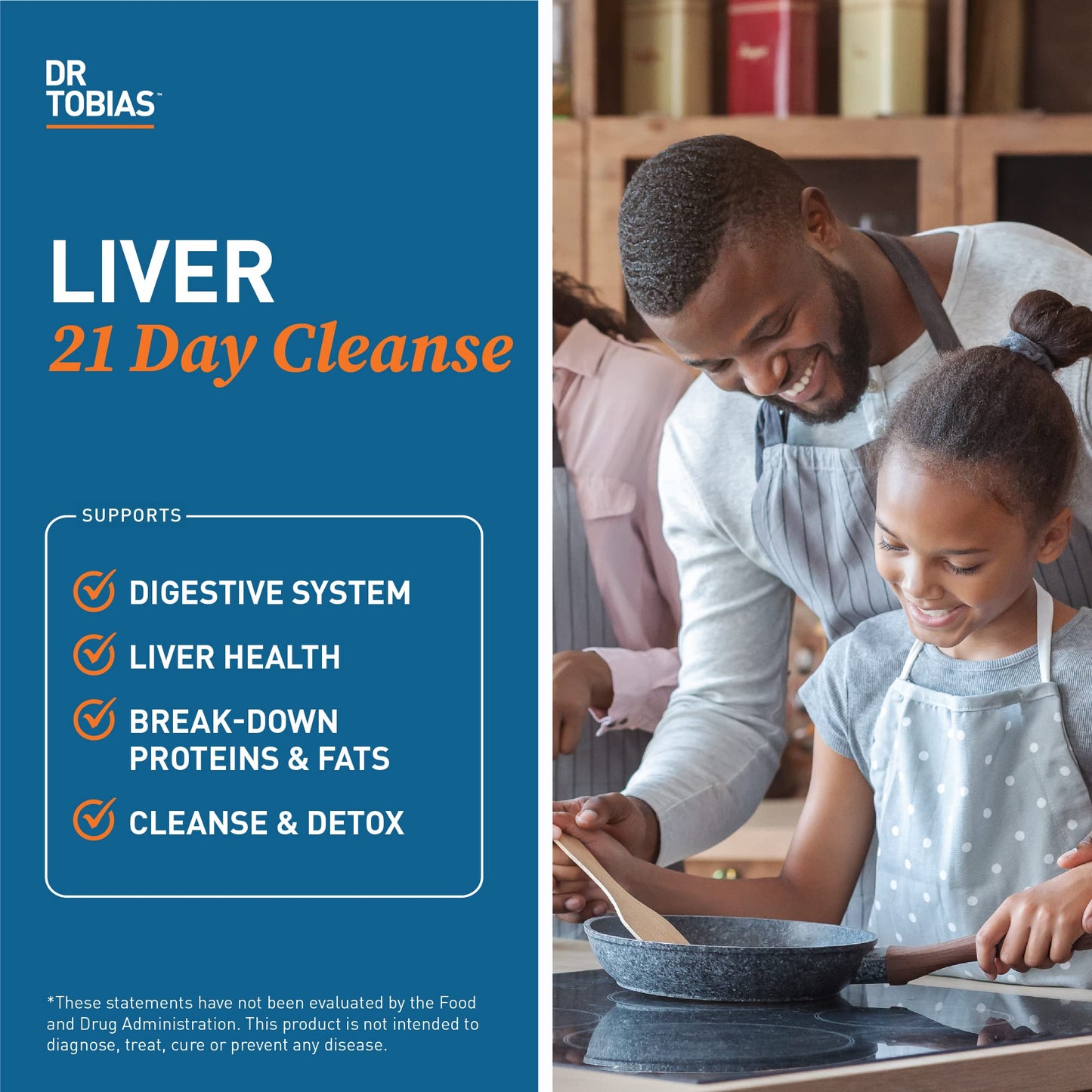 Dr. Tobias Liver 21 Day Cleanse, Herbal Liver Detox Cleanse with Solarplast, Artichoke Dr. TobiasUS supplements