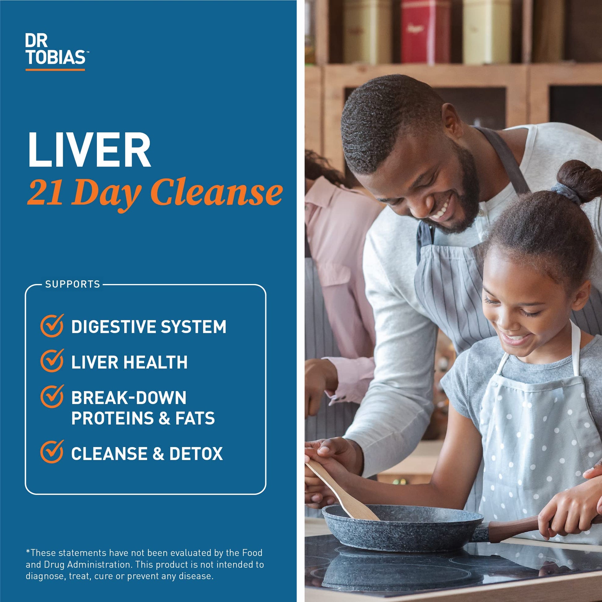 Dr. Tobias Liver 21 Day Cleanse, Herbal Liver Detox Cleanse with Solarplast, Artichoke Extra Dr. TobiasUS supplements