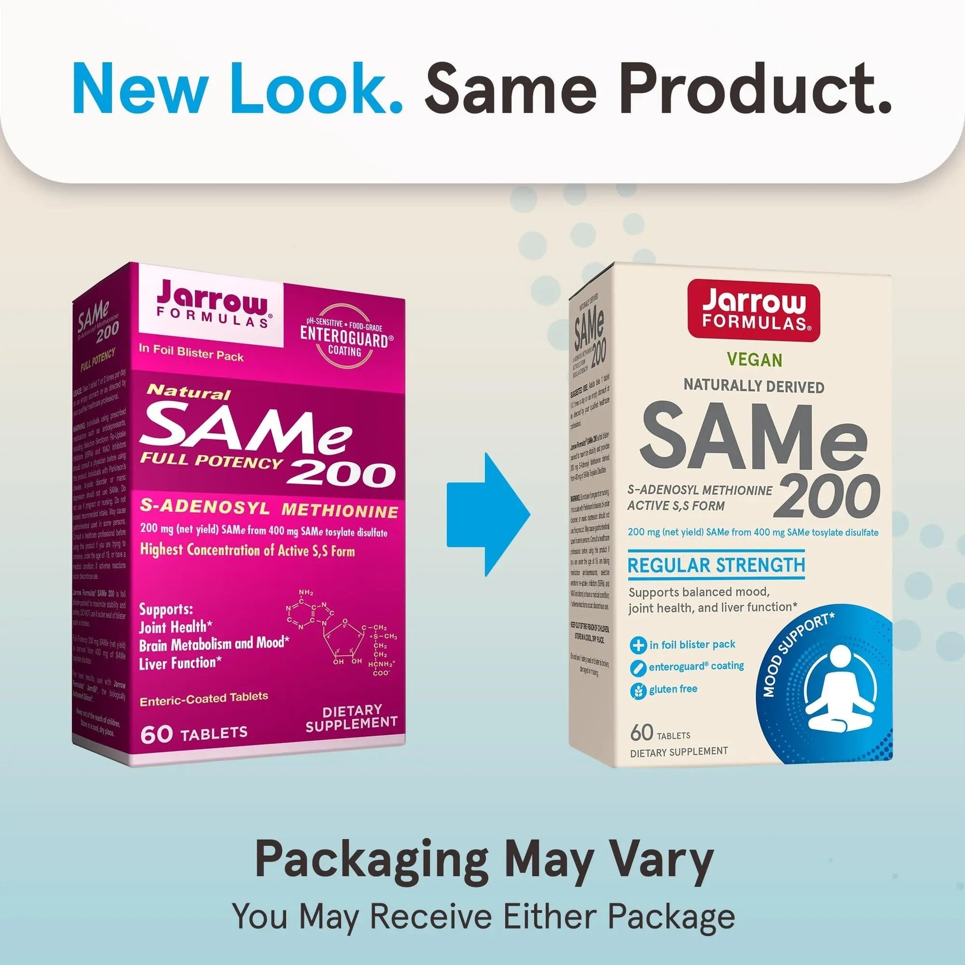 Jarrow Formulas® Same 200 mg, Supports Joint Health, Liver Function, Brain Metabolism, 60 Tablets, Up to A 60 Day Supply Jarrow FormulasAu supplements