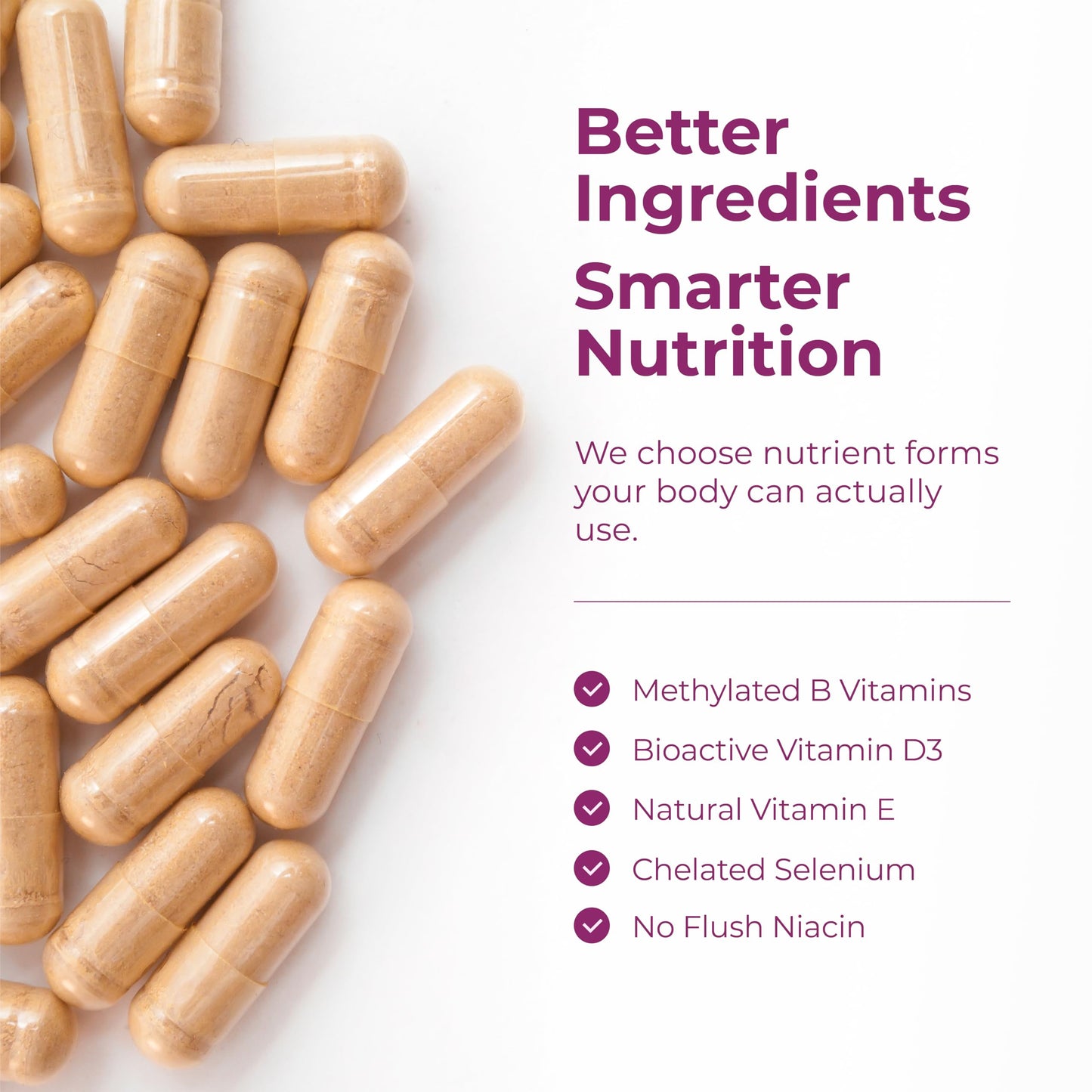 Methylated Multivitamin for Women w/Bioavailable Vitamins, Chelated Minerals, Vitamin D, B12, C, A & Zinc for Energy, Focus and Immune Health Vimerson HealthUS supplements