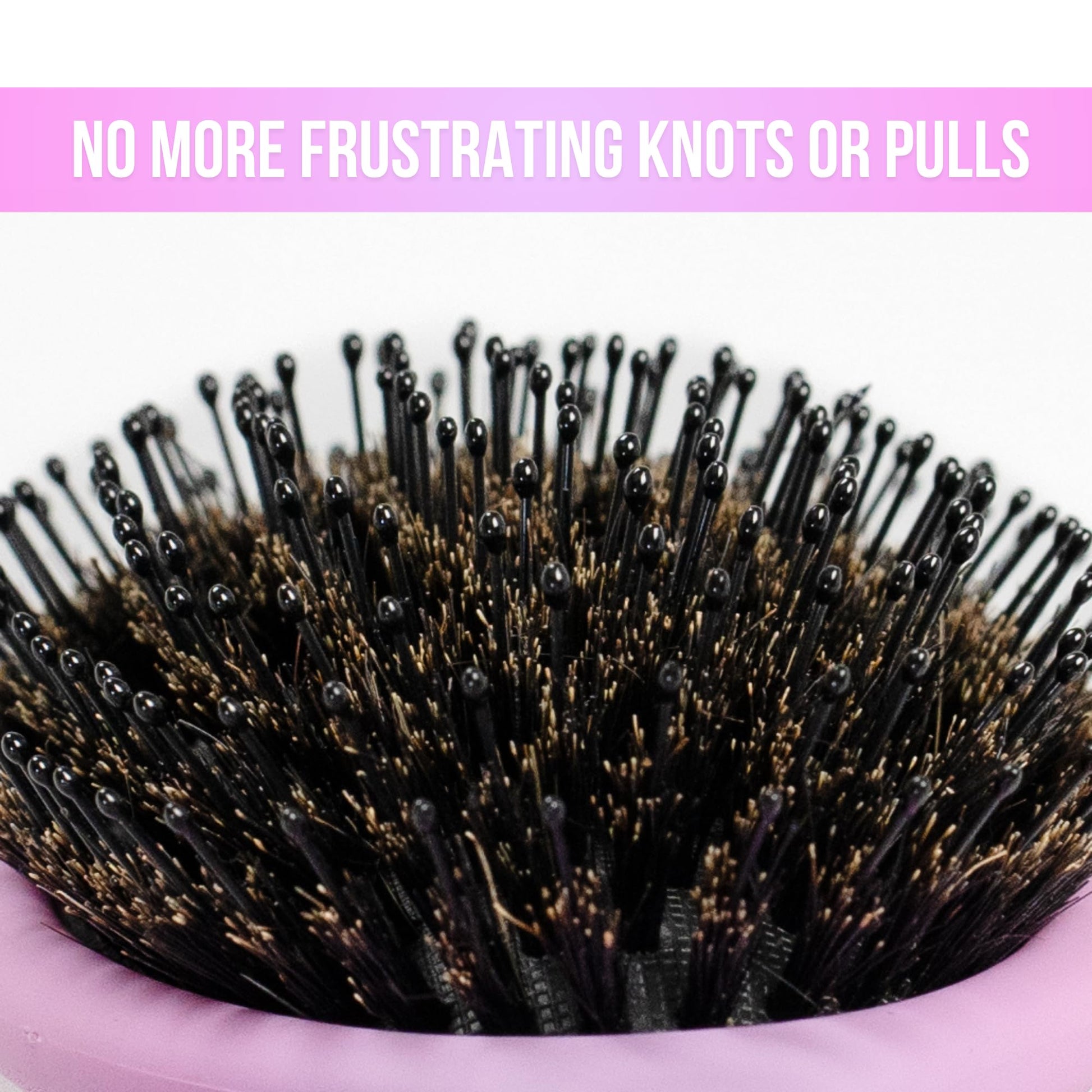 SimplyHair Ultimate Hair Extension Brush & Detangler Anti-Static, Dual Bristle Design, Soft Boar Bristle, Great for All Hair Types & Extensions - Pink & Purple Ombre Brush Ideal for Adults & Kids Simply HairAu supplements