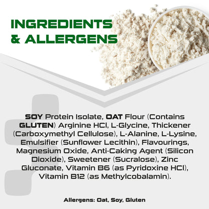 SCI-MX Pro-V Gain - 100% Vegan Vanilla Flavour Soy Protein Powder Isolate + B12 + Magnesium SCI-MXUS supplements