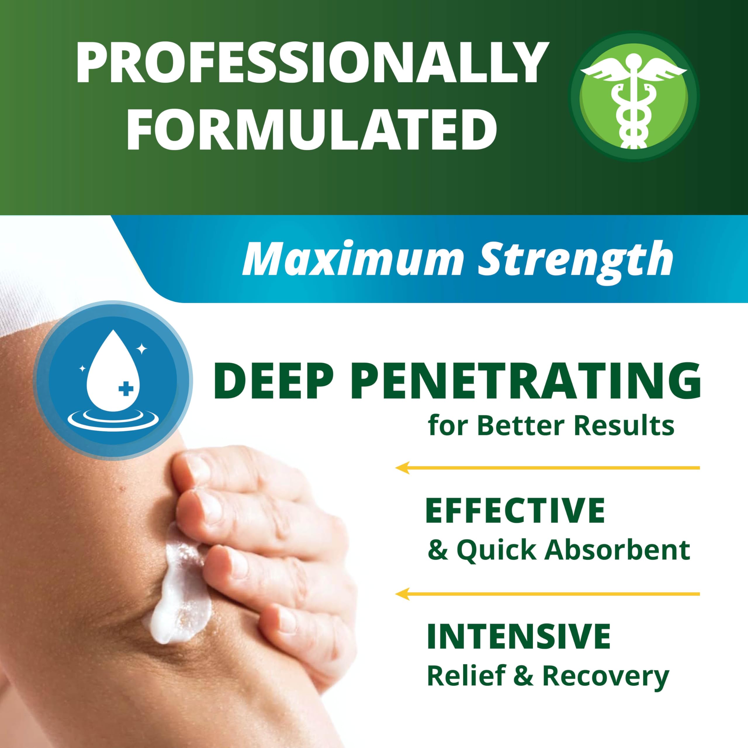 OWELL NATURALS Pain Relief Ointment Deep Penetrating Fast Acting Formula for Arthritis, Joint & Muscle Discomfort, Stiffness, Long-Lasting Soothing Balm, 3.5 oz Owell NaturalsAu supplements