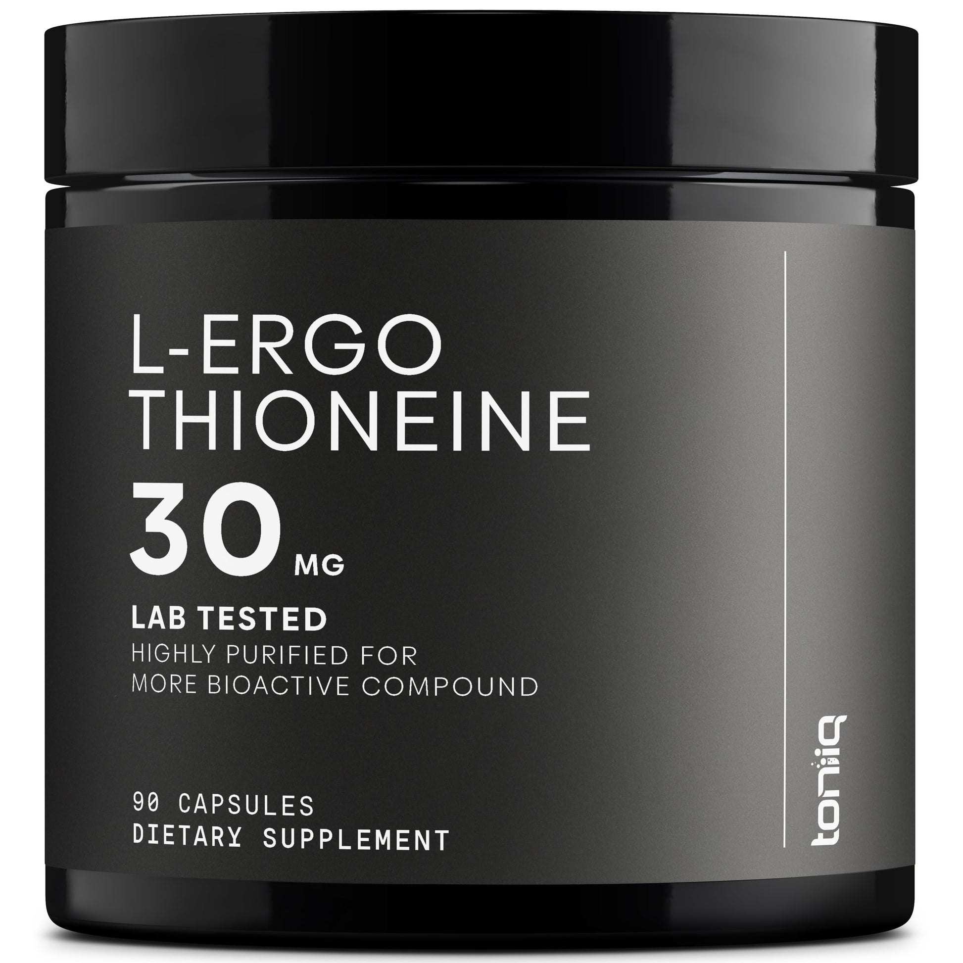 Ergothioneine with Clinically Studied MitoPrime® - High Potency 30mg with 98% Purity - Fermentation-Based L Ergothioneine Supplement - Longevity and Immune Support - Third-Party Tested, 90 Capsules ToniiqAu supplements