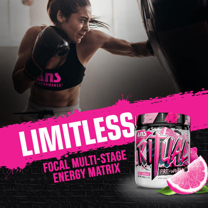 ANS Performance Ritual Pre Workout (30 Servings, 12.7 oz) - Complete Preworkout Formula ANS PerformanceUS supplements