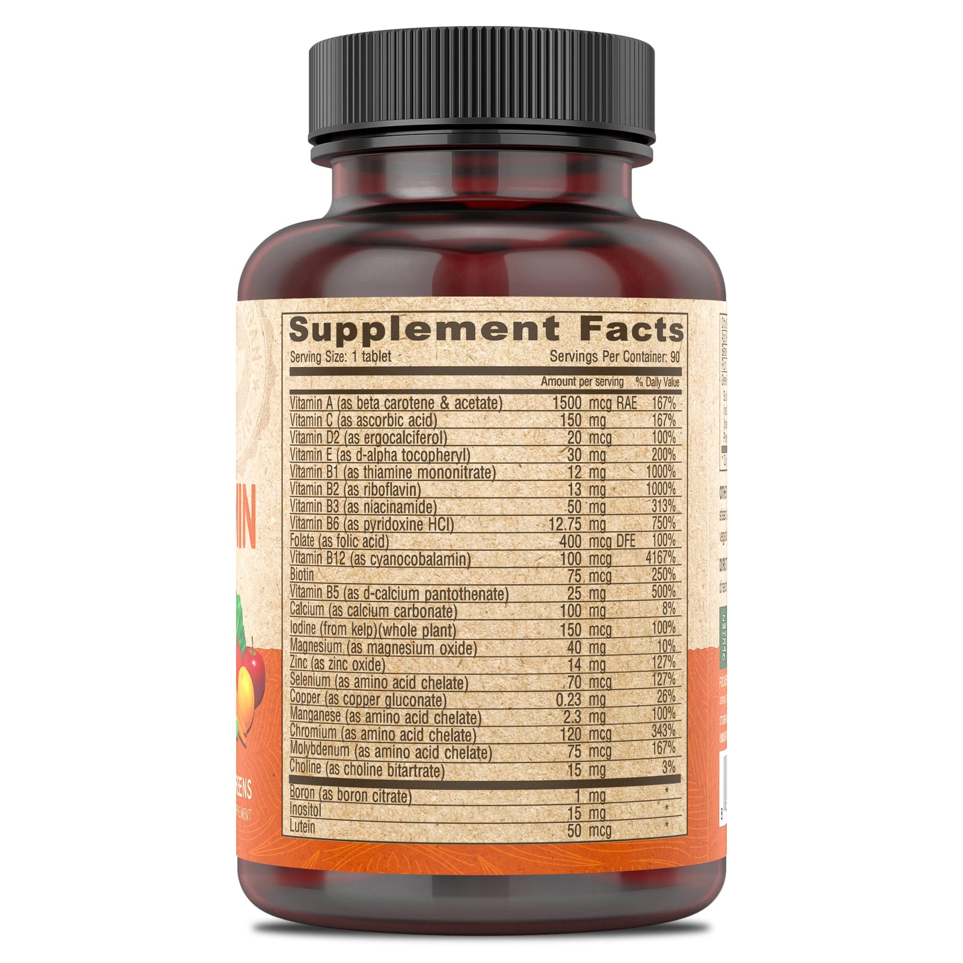 DEVA Vegan Iron-Free Multivitamin & Mineral Supplement, Green Food Blend, Spirulina, Chlorella, Ashwagandha, Broccoli, 90 Coated Tablets DEVAAu supplements