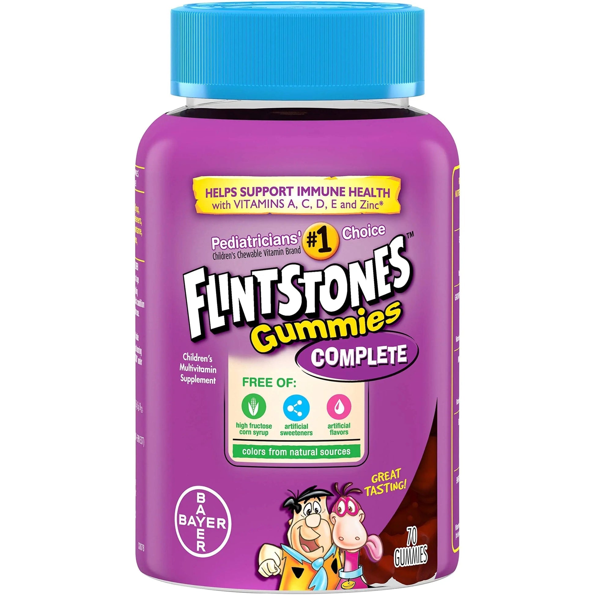 Flintstones Children's Complete Multivitamin Gummies, 70 Count Flintstones VitaminsAu supplements