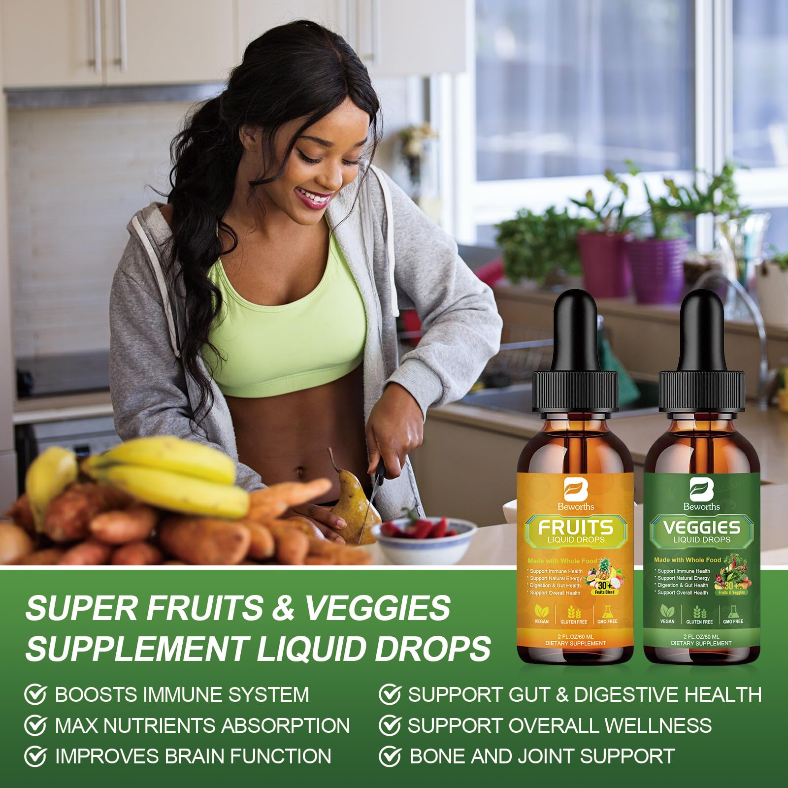 B BEWORTHS Fruits and Veggies Supplement - Balance of Natural Fruit and Vegetable B BEWORTHSUS supplements