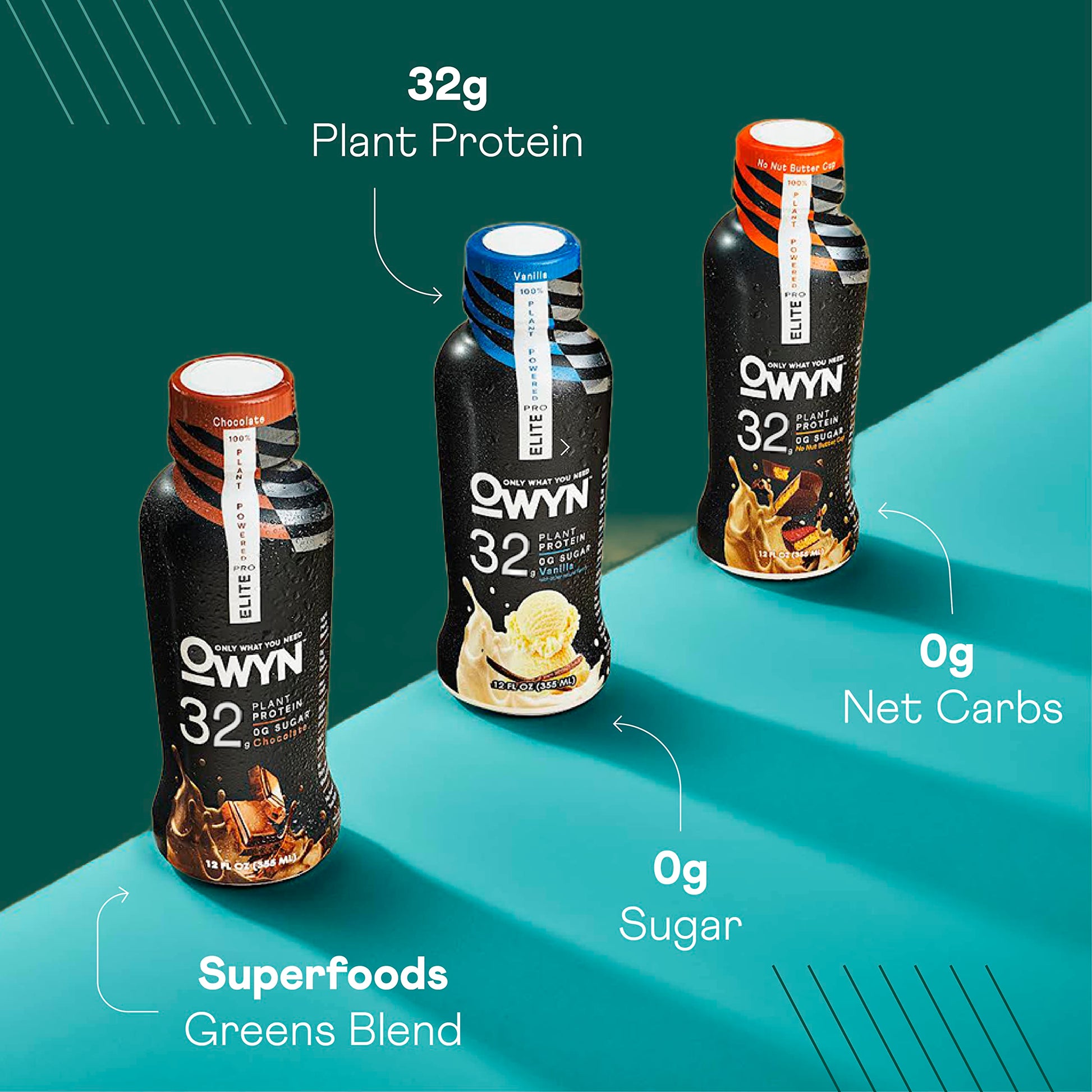 OWYN Only What You Need Pro Elite Vegan Plant Based High Protein Shake, Vanilla OWYN Only What You NeedUS supplements
