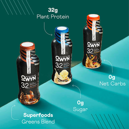 OWYN Only What You Need Pro Elite Vegan Plant Based High Protein Shake, Vanilla OWYN Only What You NeedUS supplements