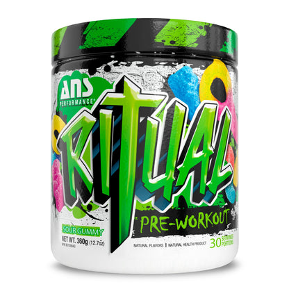 ANS Performance Ritual Pre Workout (30 Servings, 12.7 oz) - Complete Preworkout Formula ANS PerformanceUS supplements