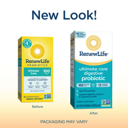 Renew Life Women's Probiotic Capsules, Supports Vaginal, Urinary, Digestive & Ultimate Renew LifeUS supplements