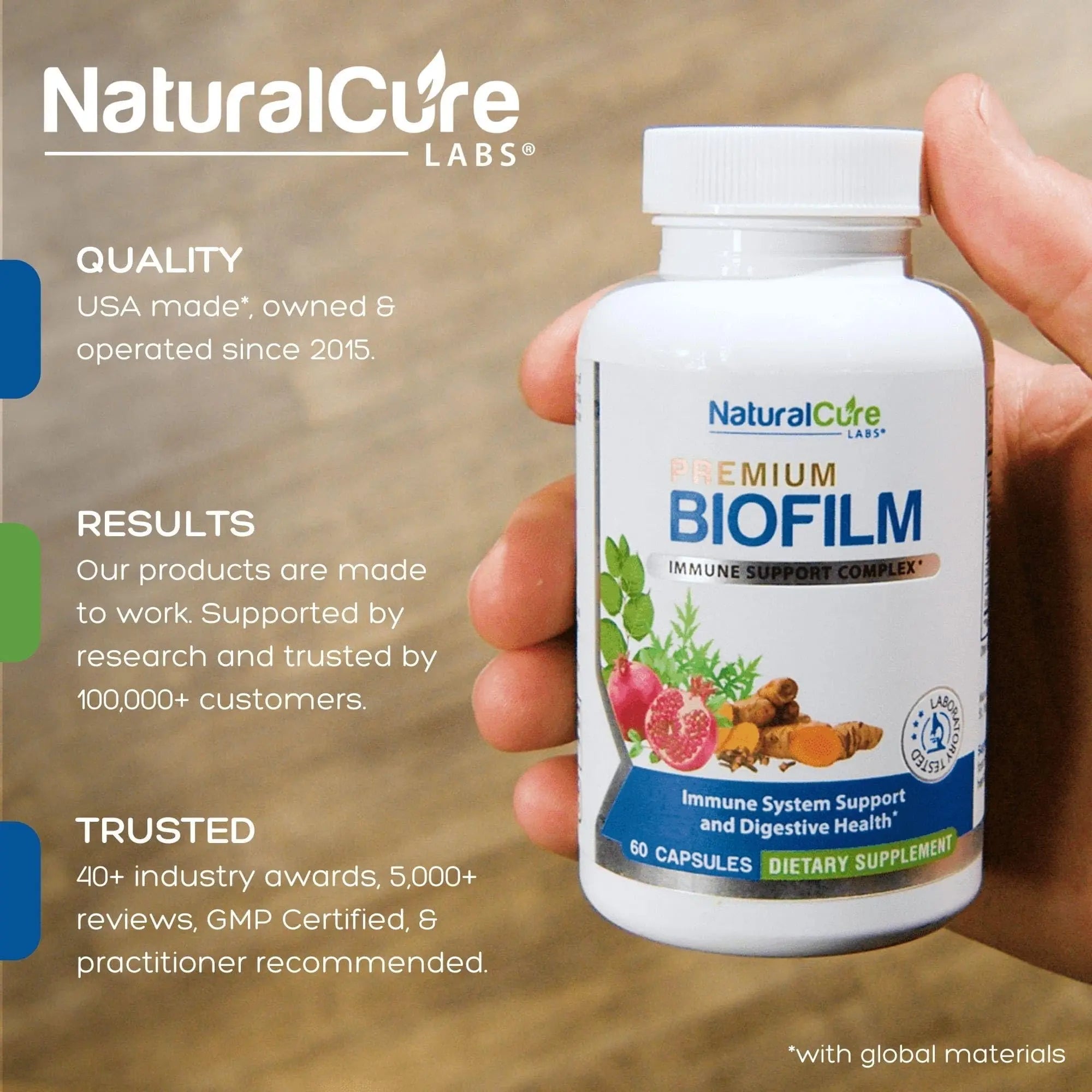 Natural Cure Labs Biofilm Complex – Premium Biofilm Formula Botanicals & Herbs | Biofilm Product for Digestion & Immune Support | Natural Cure LabsAu supplements