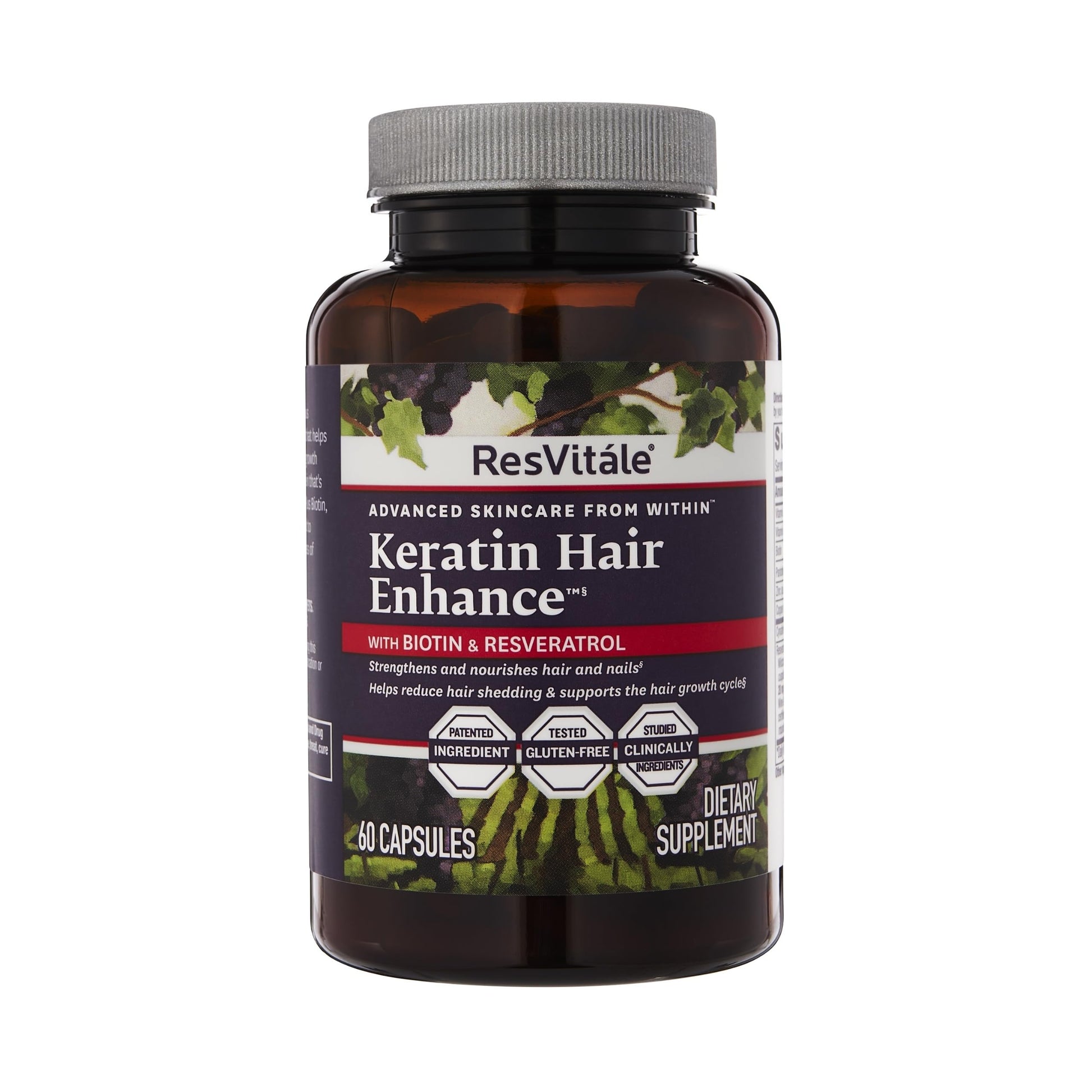 ResVitále Keratin Hair Enhance - Keratin Supplement for Hair Growth - 60 Capsules ResVitaleAu supplements