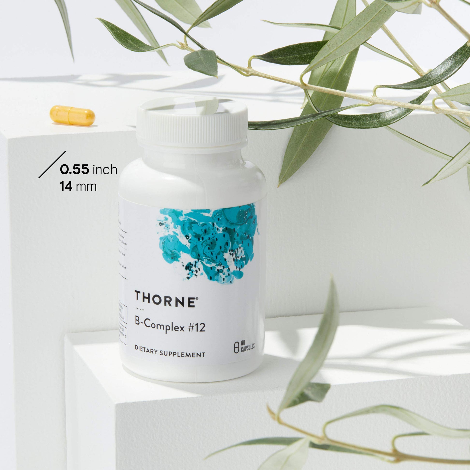THORNE B-Complex #12 - Vitamin B Complex with Active B12 and Folate - 60 Capsules THORNEUS supplements