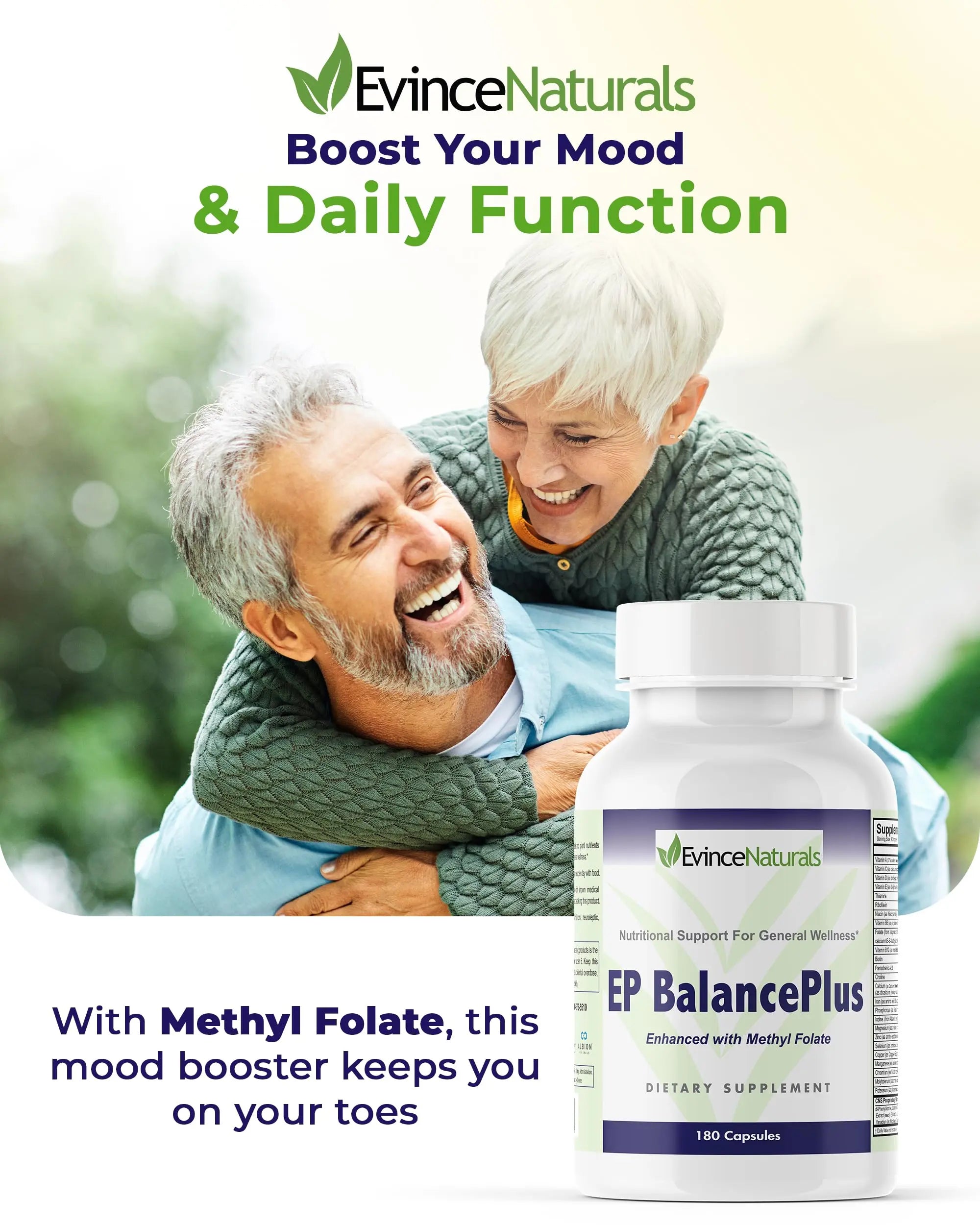 EP BalancePlus Multivitamin for Adults - Multivitamin for Men & Women with Vitamins and Minerals - Methyl Folate & Amino Acids for Nutritional Support EvinceNaturalsAu supplements