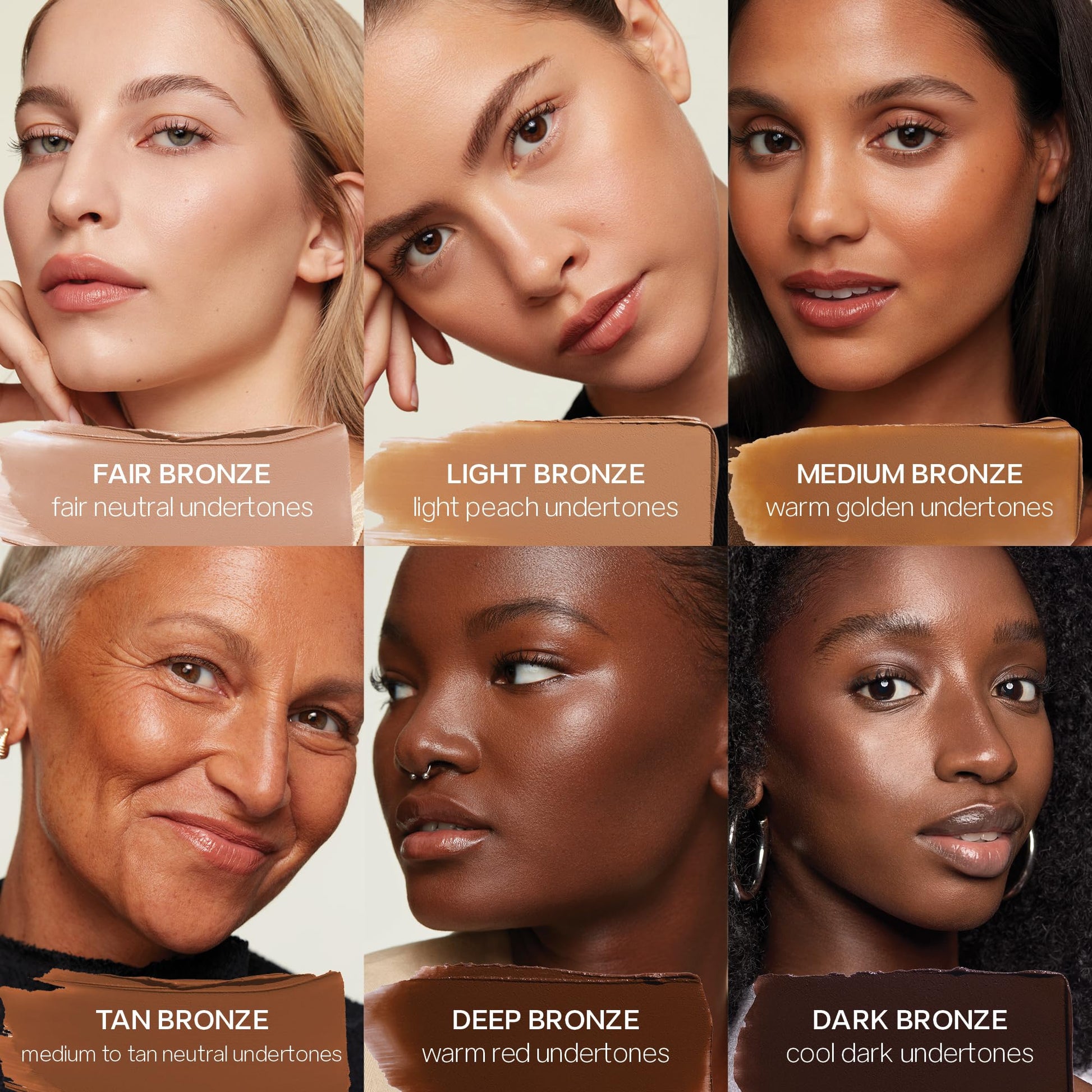 Saie Sun Melt Duo - The Big Brush - Soft, Multi-Use Liquid + Cream Makeup Brush With Synthetic Bristles Bundled With Sun Melt Bronzer in Tan Bronze - Buildable Cream Contour with Velvet Finish (1 oz) SaieAu supplements