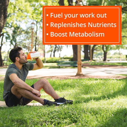 INVIGOR8 Superfood Shake (Chocolate Brownie) with Immunity Boosters - Gluten INVIGOR8US supplements
