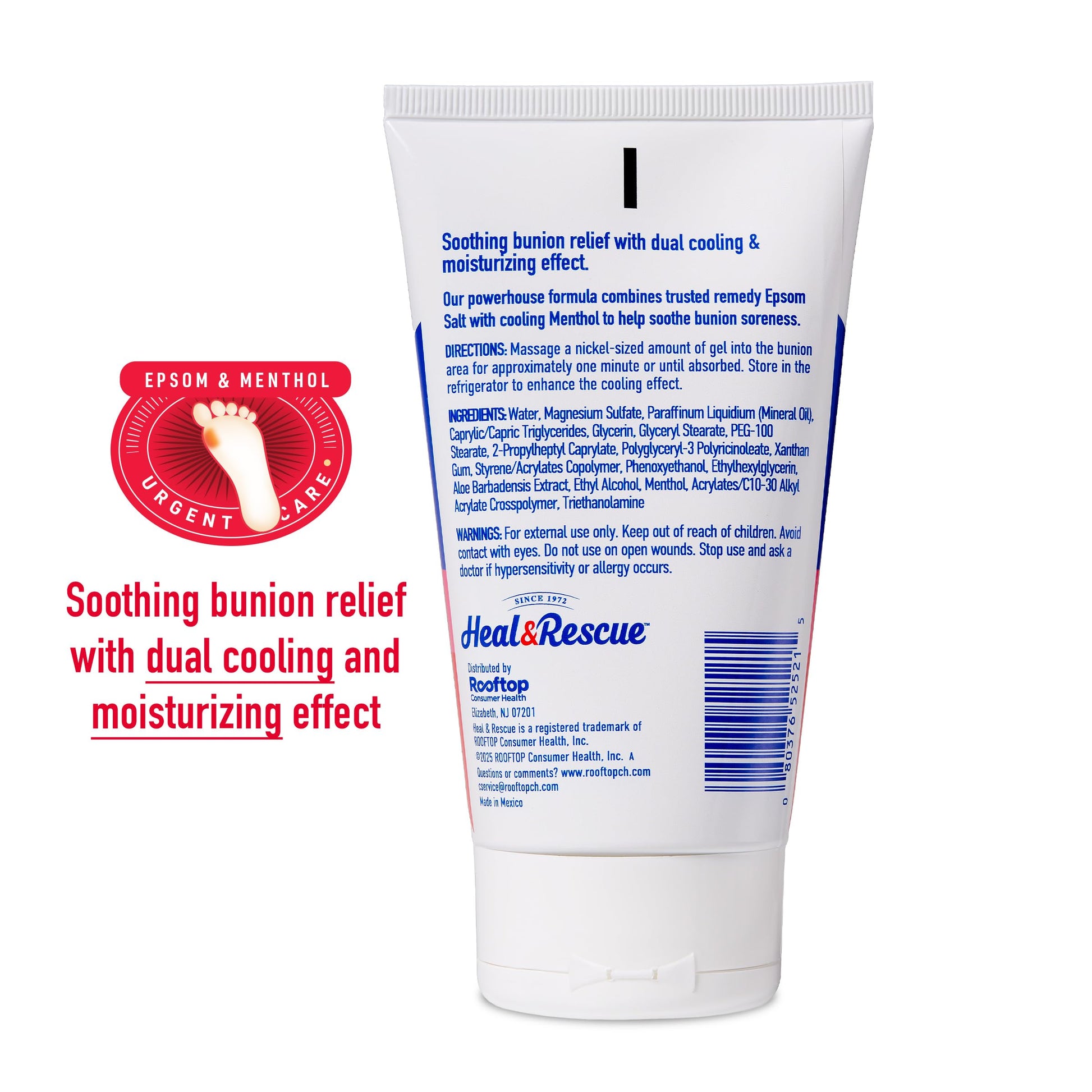 PROFOOT Bunion Relief Rub, White Heal&RescueAu supplements