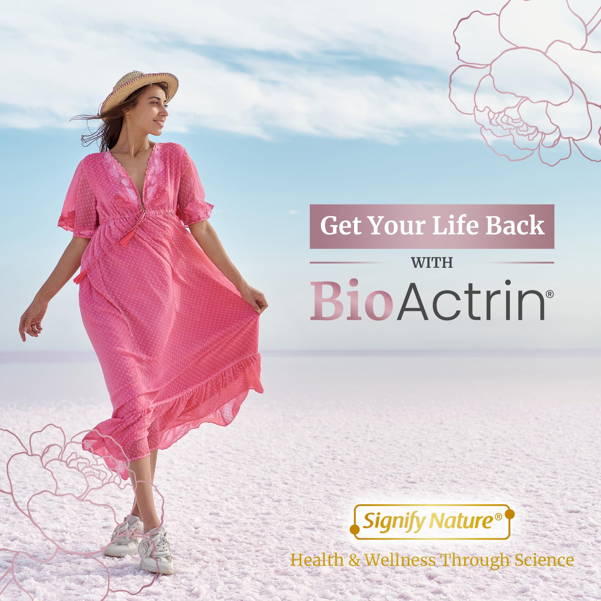 Bioactrin Vaginal Probiotics for Women - Formulated Bacterial Vaginosis Treatment, Yeast Infection SIGNIFY NATUREAu supplements