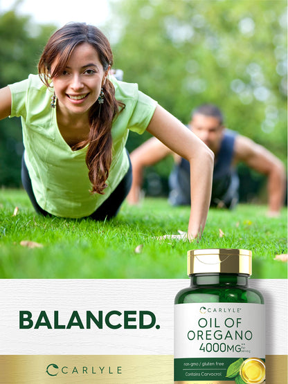 Oregano Oil Extract | Max Potency | 150 Softgel Capsules | Non-GMO and Gluten CarlyleUS supplements