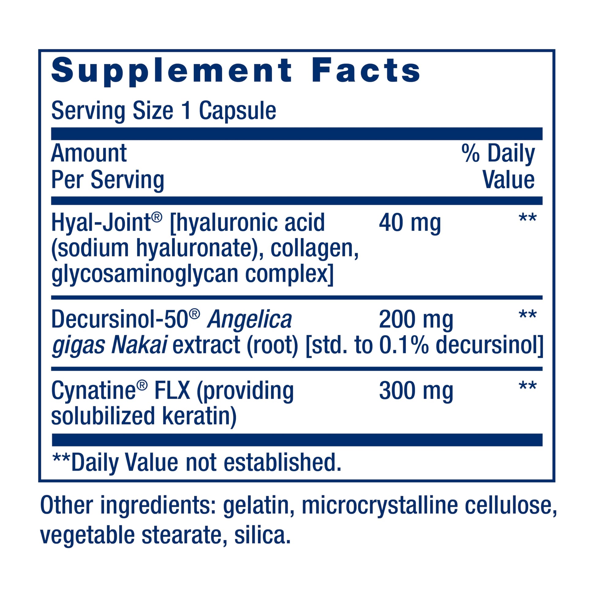 Life Extension Fast-Acting Joint Formula, Keratin, Korean Angelica, hyaluronic Acid, Joint discomfort Relief, Non-GMO, Gluten-Free, 30 Capsules Life ExtensionAu supplements