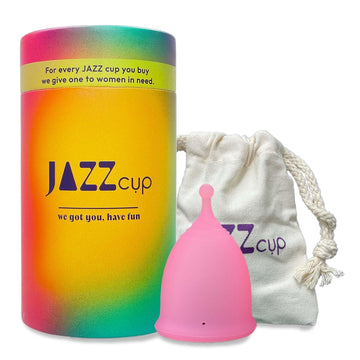 JAZZ Cup Soft Menstrual Cups – with Travel-Cotton Pouch – Reusable, 12-Hour Protection, 100% Medical JAZZ cupAu supplements