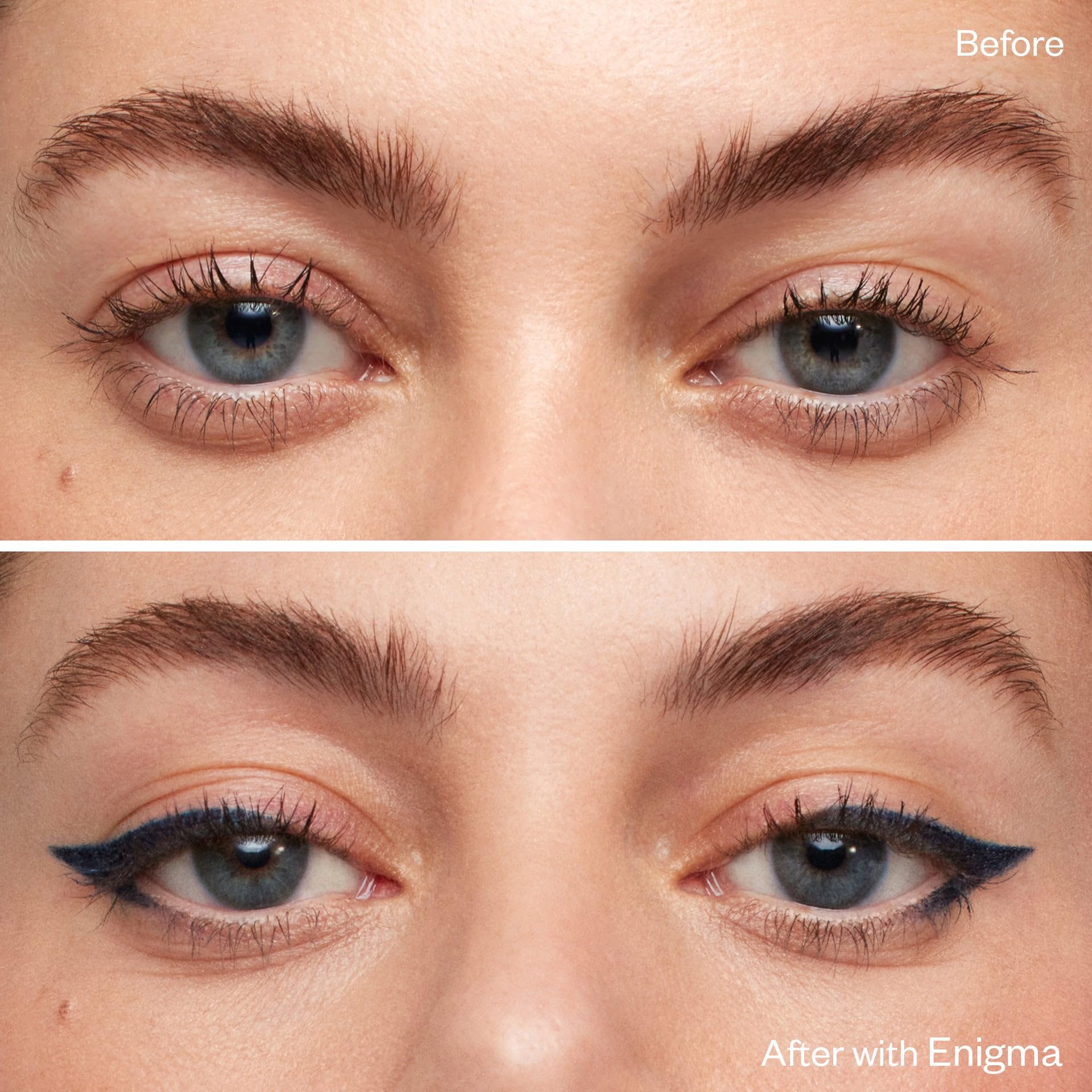 Kosas Soulgazer Gel Eyeliner (Enigma) - Waterproof, Smudge-Proof Pen with Hyaluronic Acid - Retractable Eyeliner Pencil with Sharpener & Smudger, Long-Lasting - Blackened Blue Satin KosasAu supplements