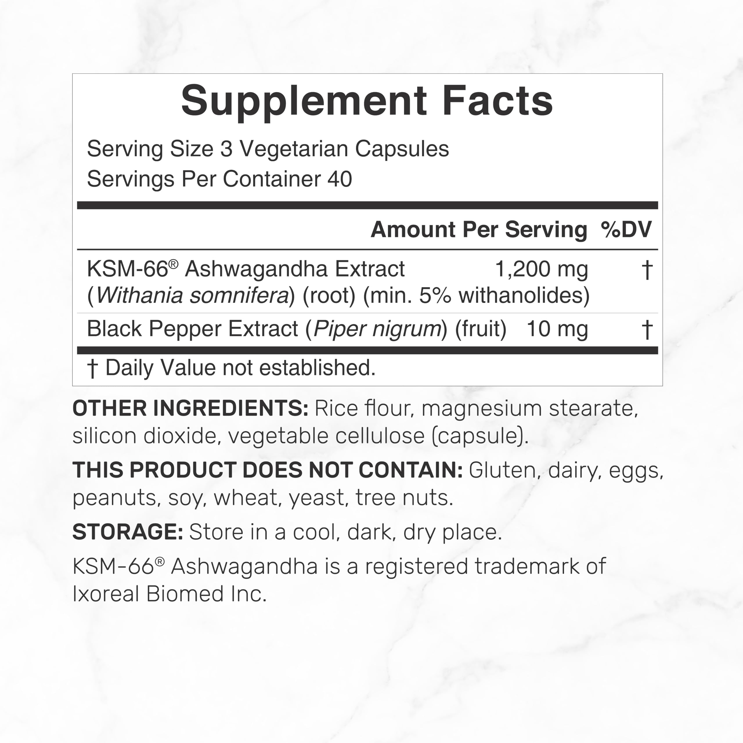 KSM 66 Ashwagandha 1,200mg with Black Pepper, 120 Veggie Capsules – Extra Strength Root Extract – High Absorption – Adaptogenic Supplements for Relaxation, Energy, & Brain Health – Non-GMO DEAL SUPPLEMENTAu supplements