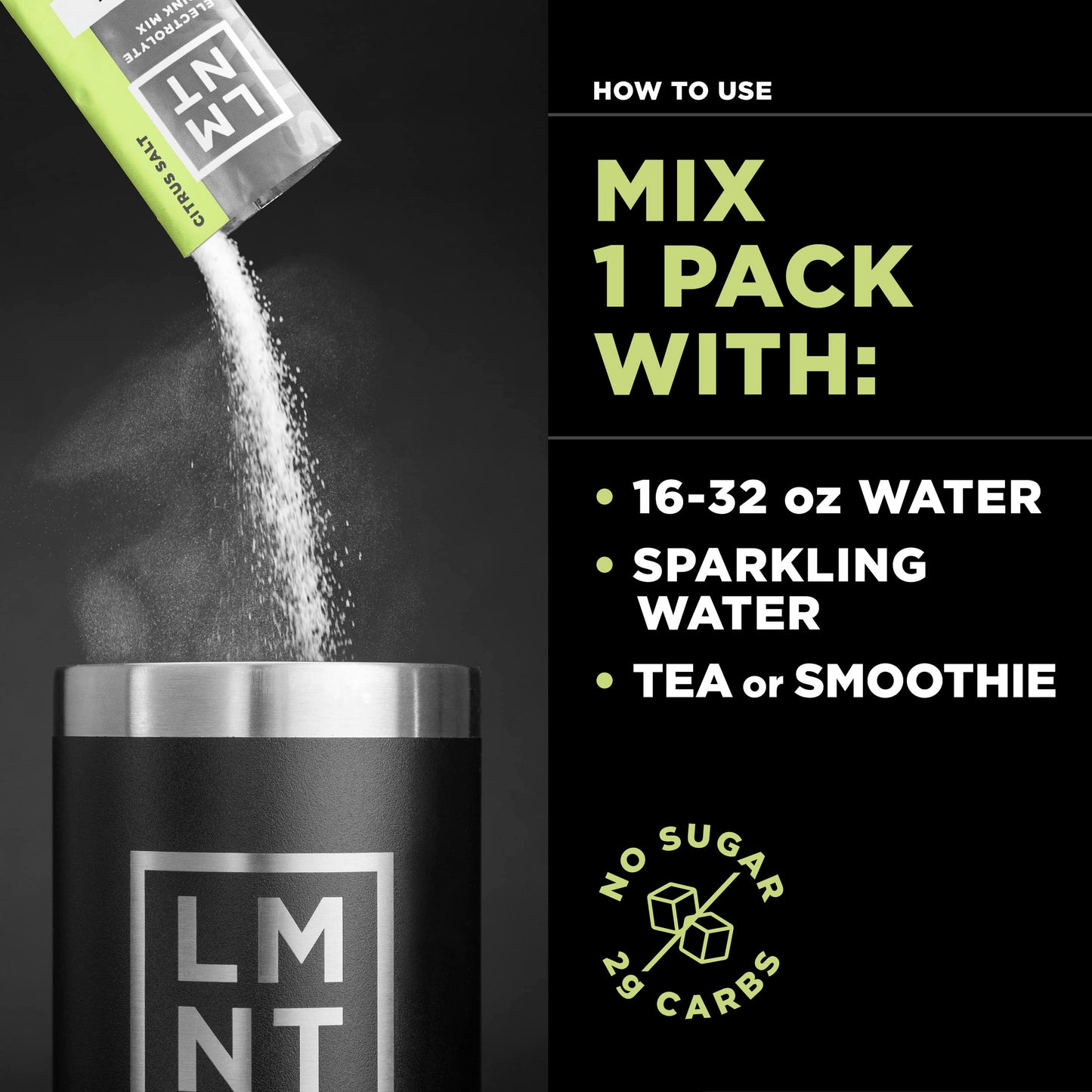 LMNT Zero-Sugar Electrolytes - Citrus Salt - Hydration Powder Packets | No Dodgy Ingredie Drink LMNTUS supplements