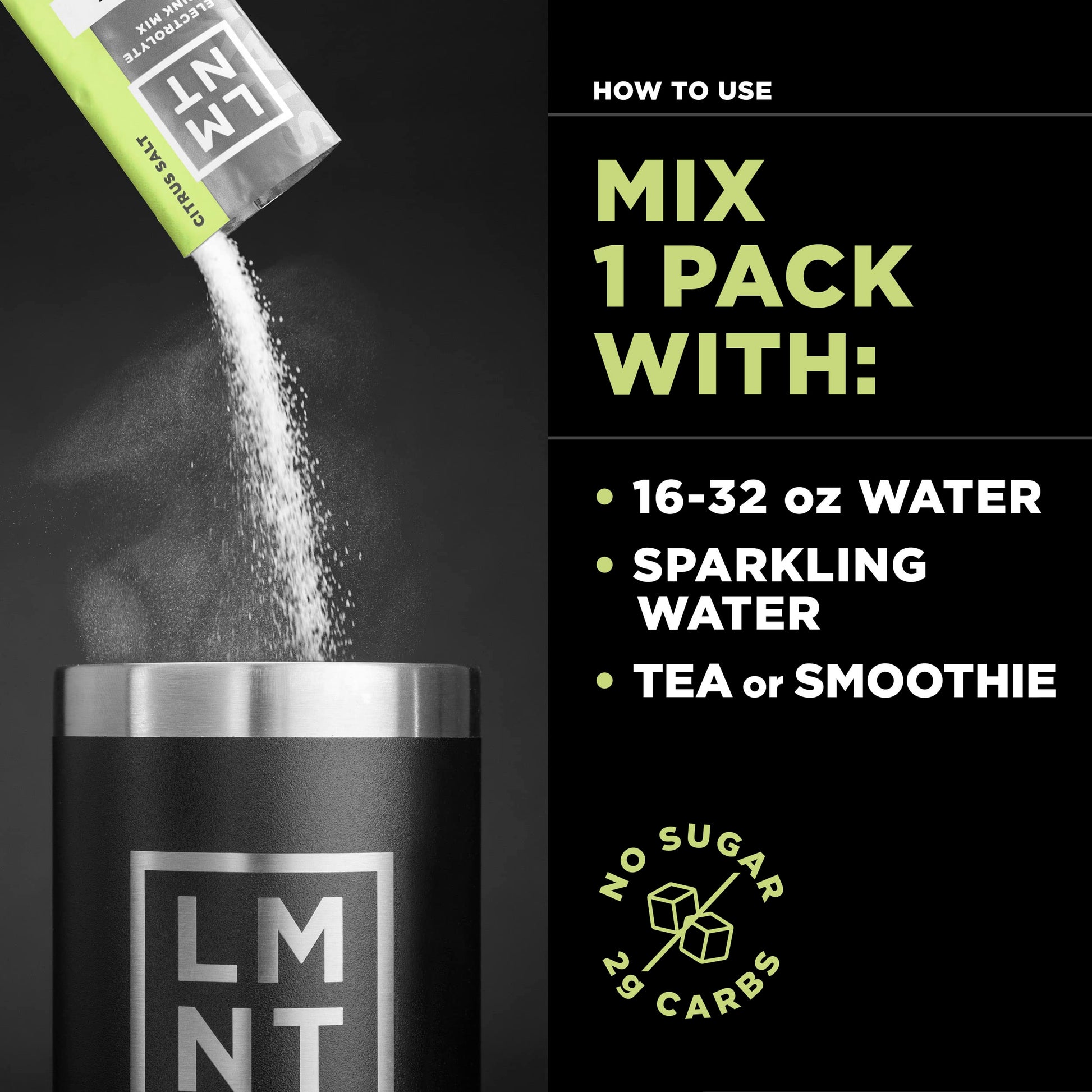 LMNT Zero-Sugar Electrolytes - Citrus Salt - Hydration Powder Packets | No Dodgy Ingredie Drink LMNTUS supplements